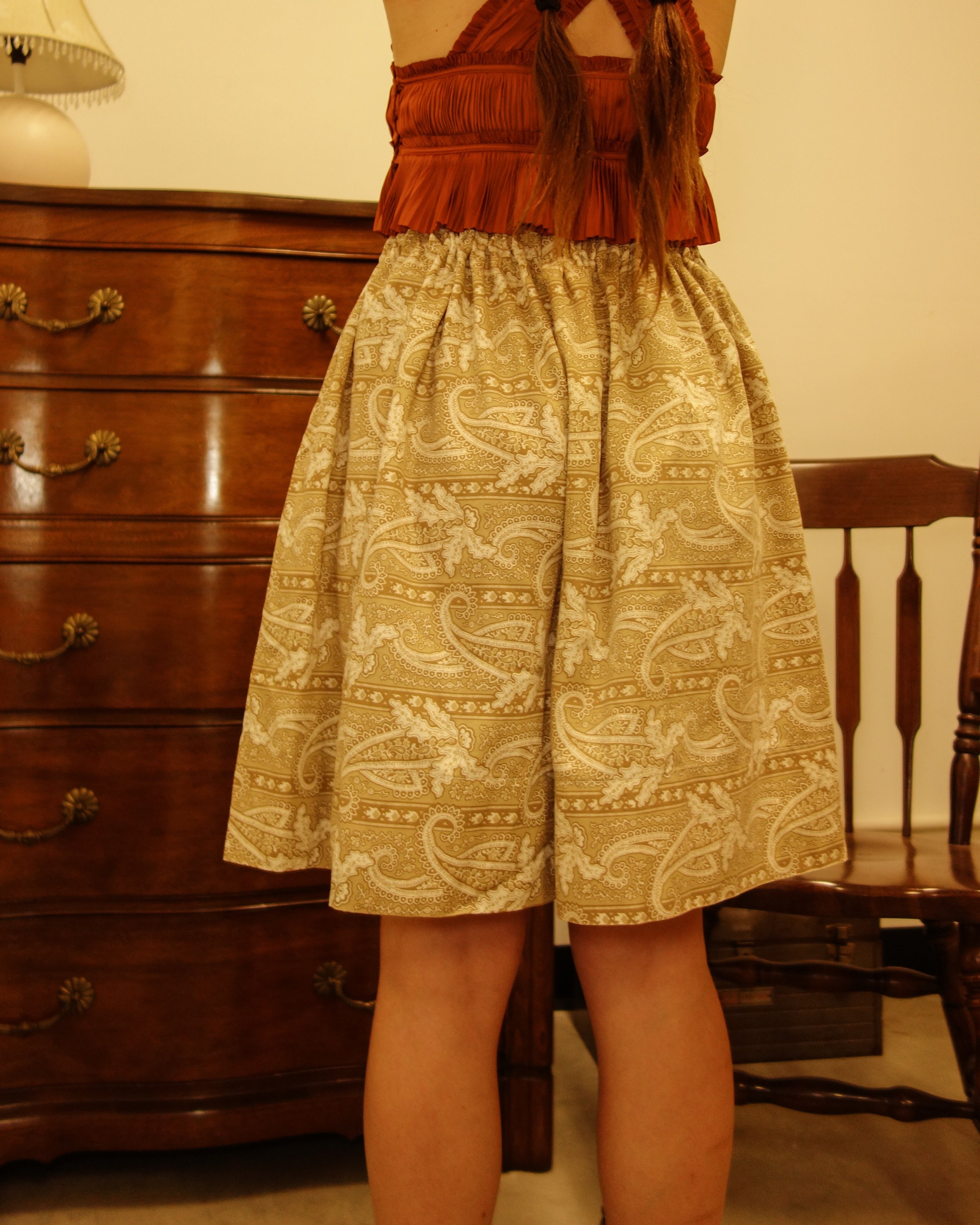 Paisley Pillow Shorts