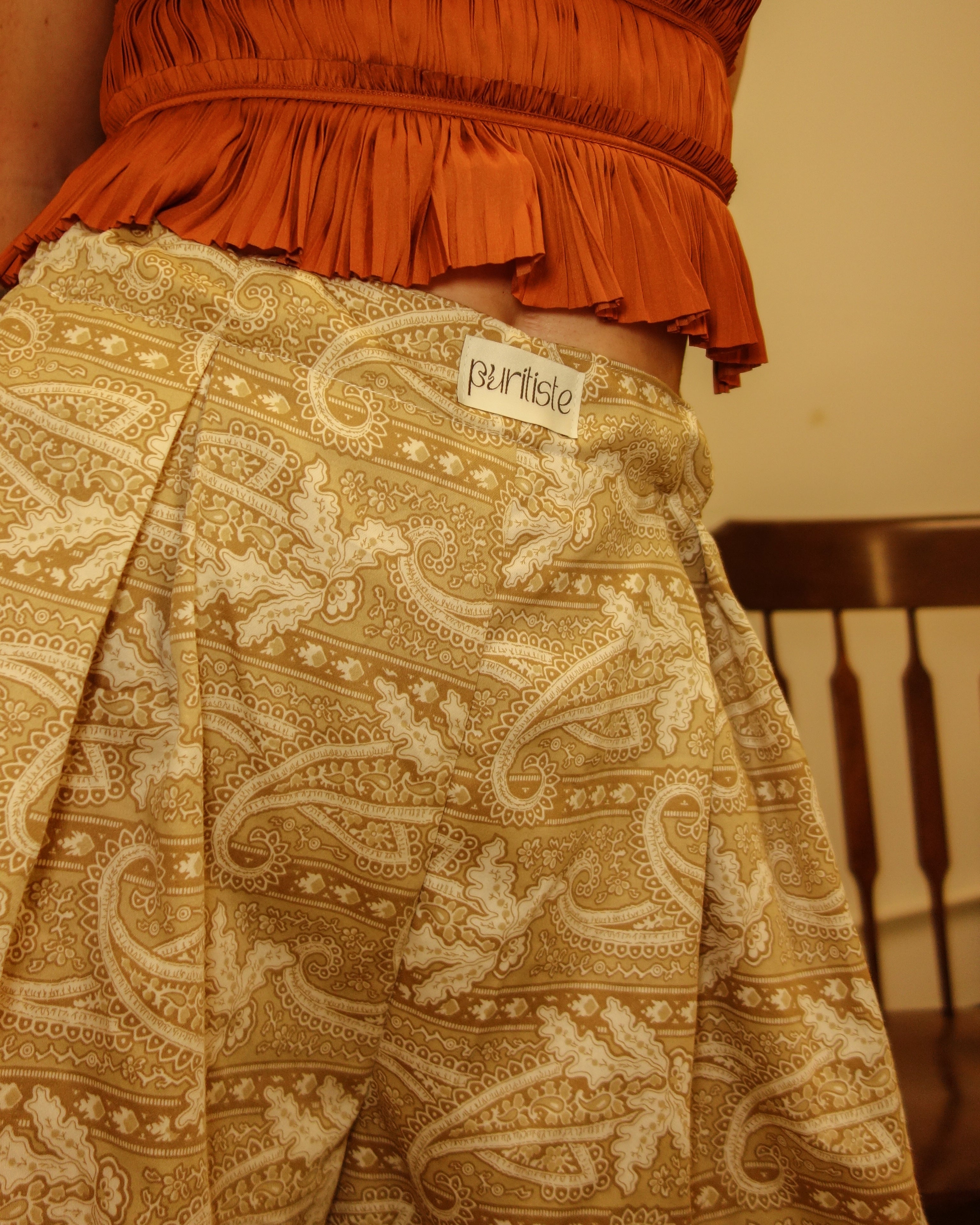Paisley Pillow Shorts