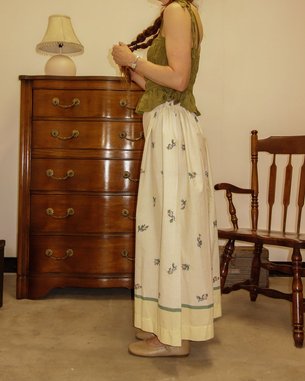 Summer Bloom Pillow Pants