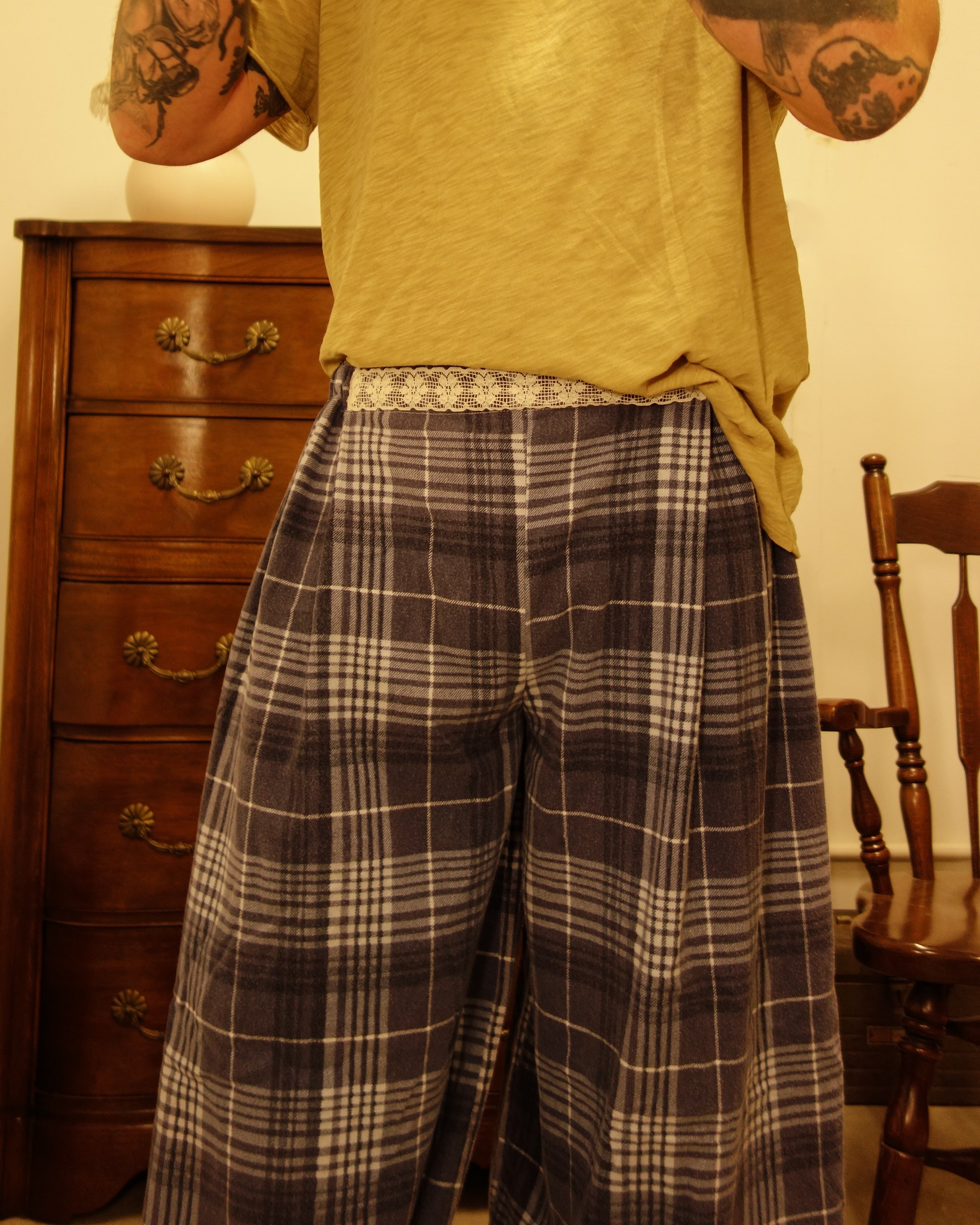 [tall] Plaid Bloomers