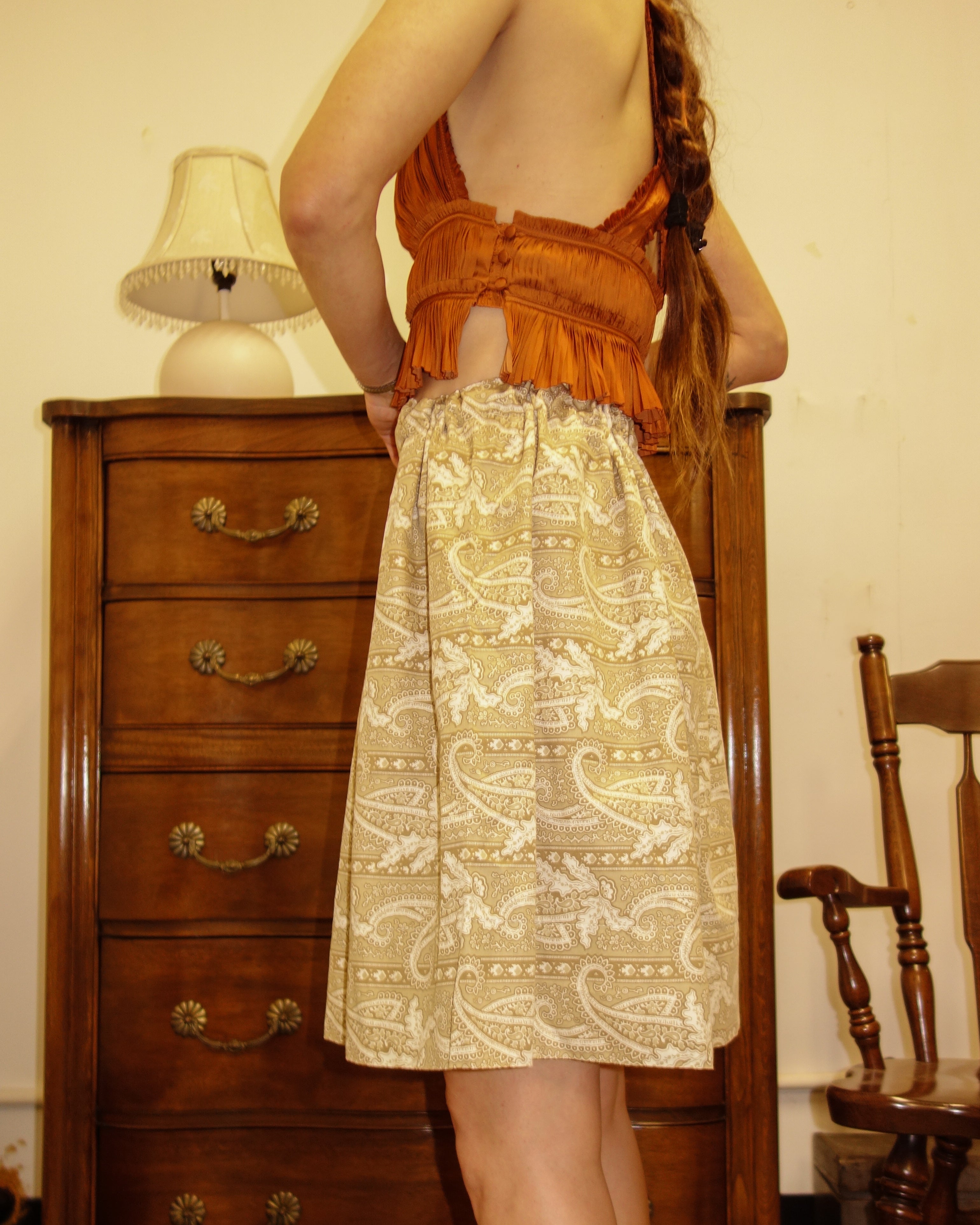 Paisley Pillow Shorts