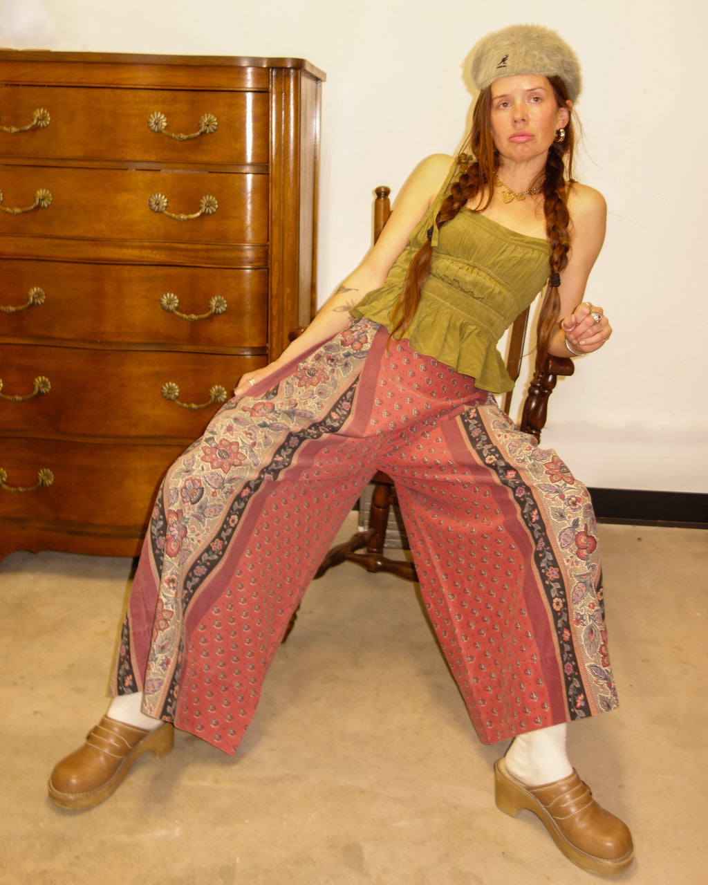Rhubarb Pillow Pants