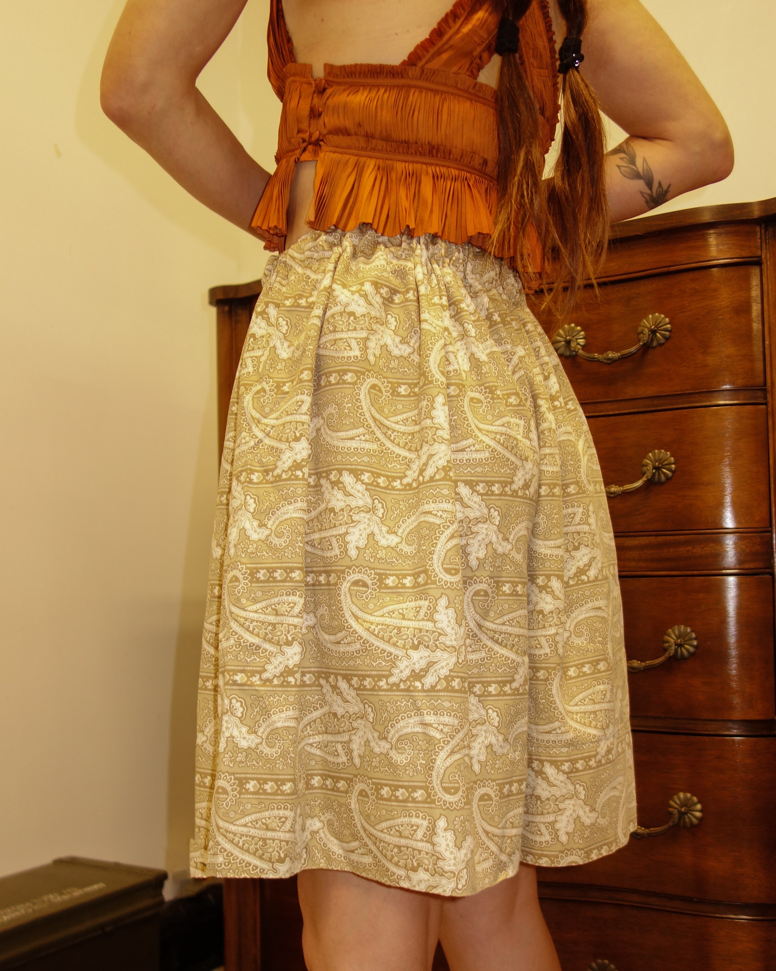 Paisley Pillow Shorts