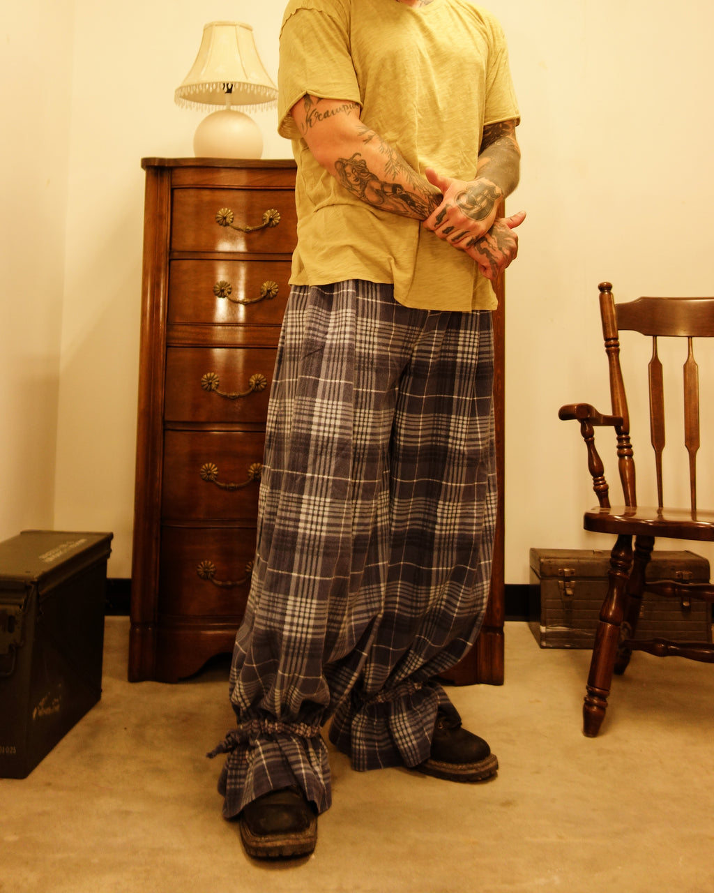 [tall] Plaid Bloomers