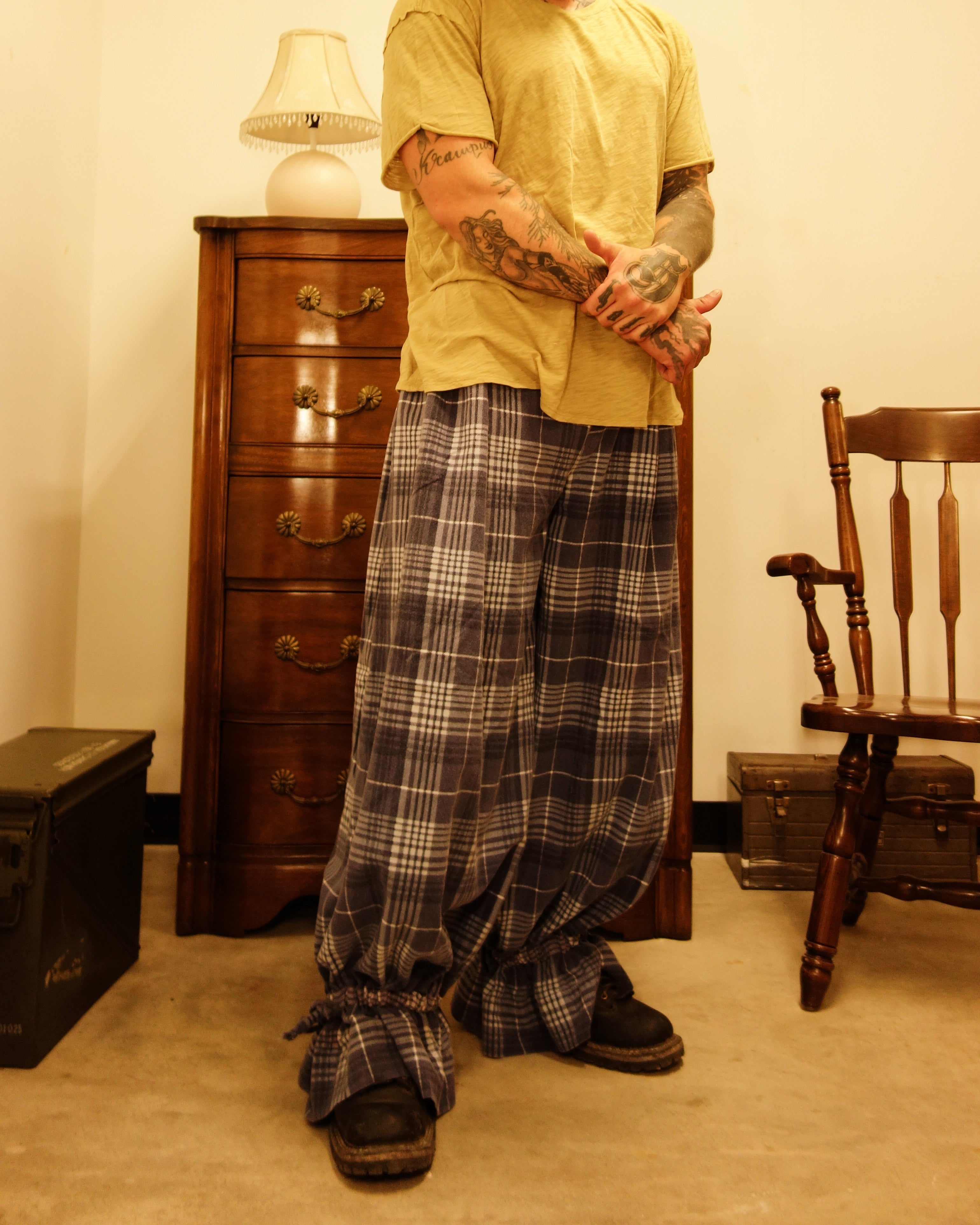 [tall] Plaid Bloomers