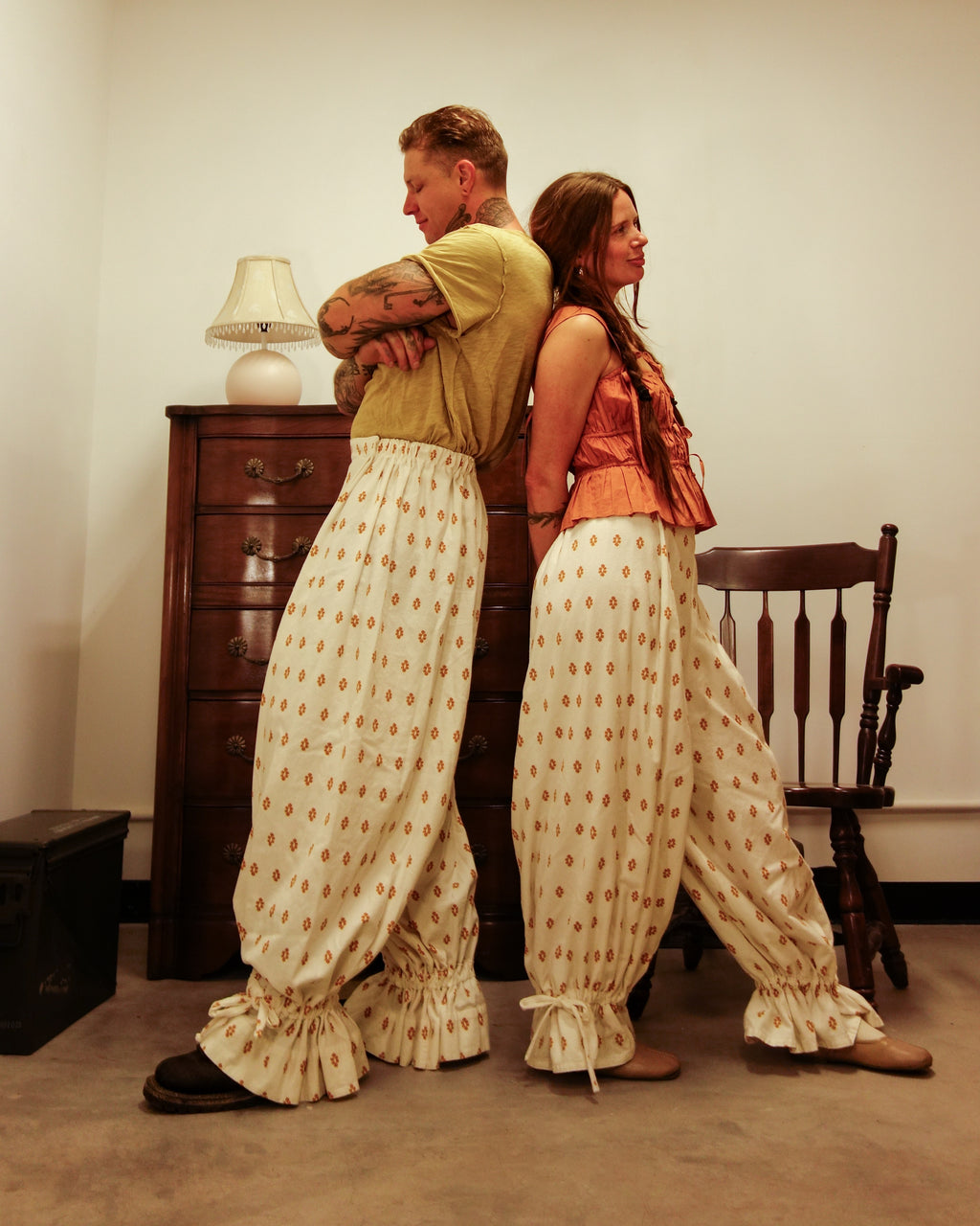 [tall] Bohemian Gold Bloomers