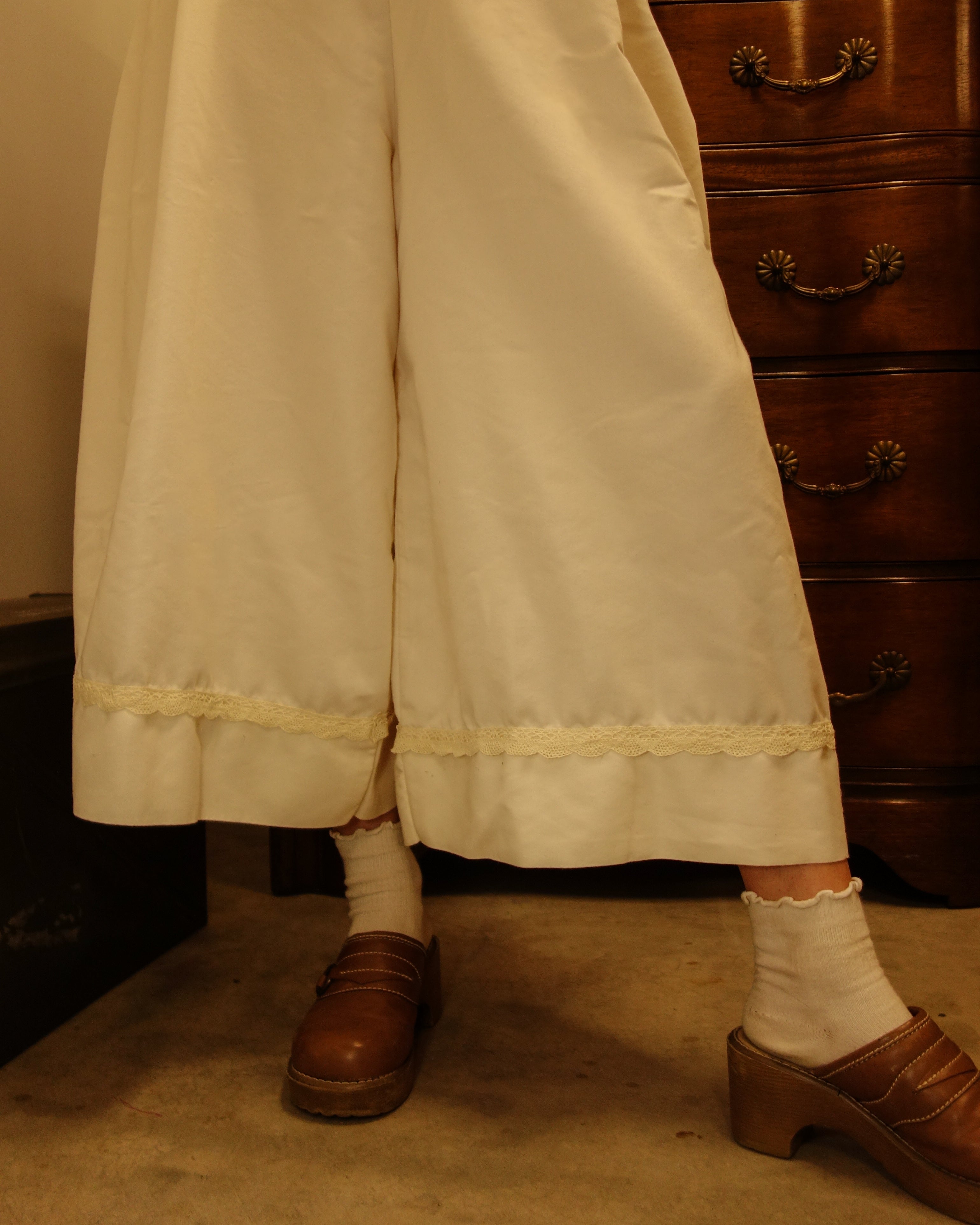 Crochet White Pillow Pants