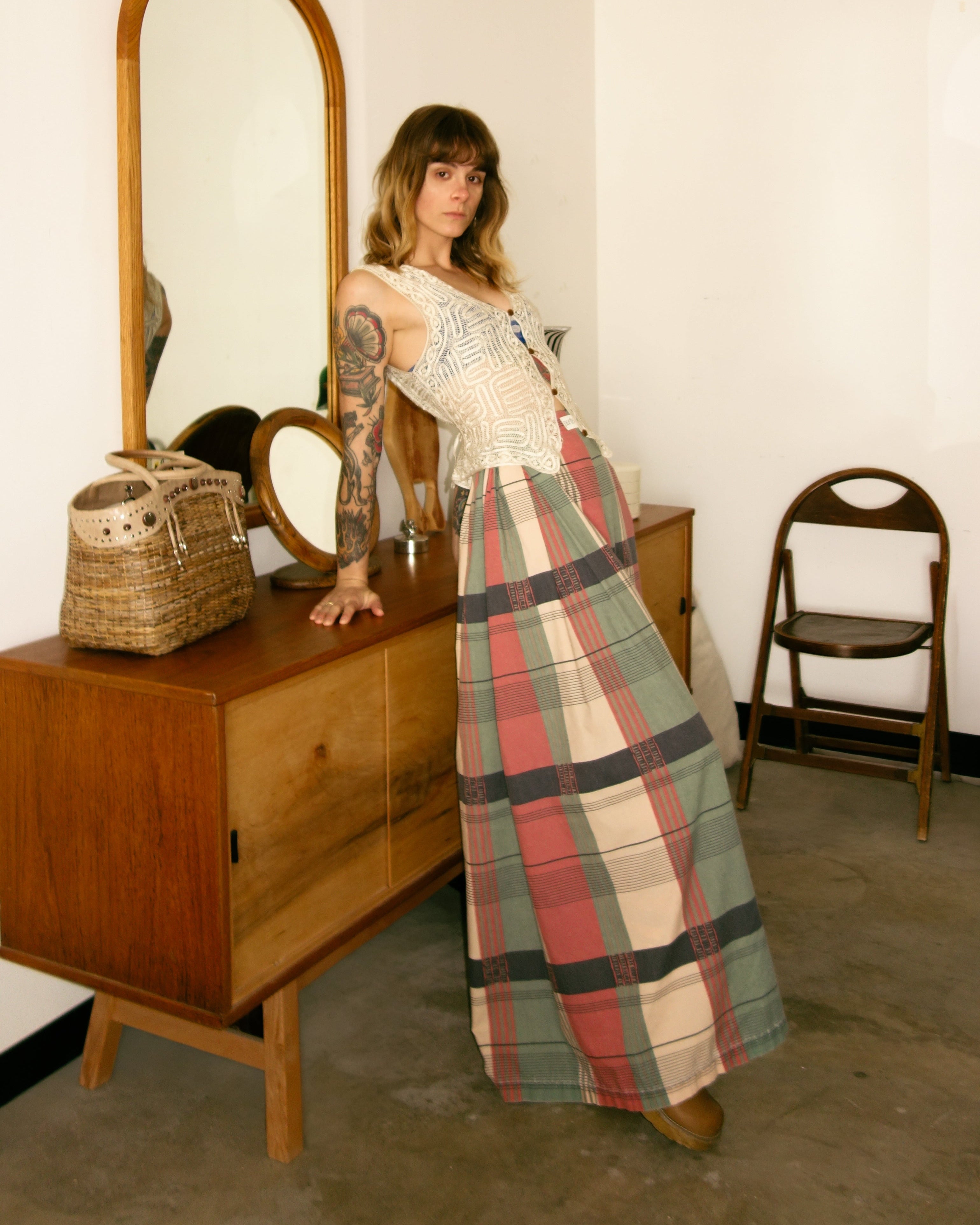 Plaid Pillow Pants