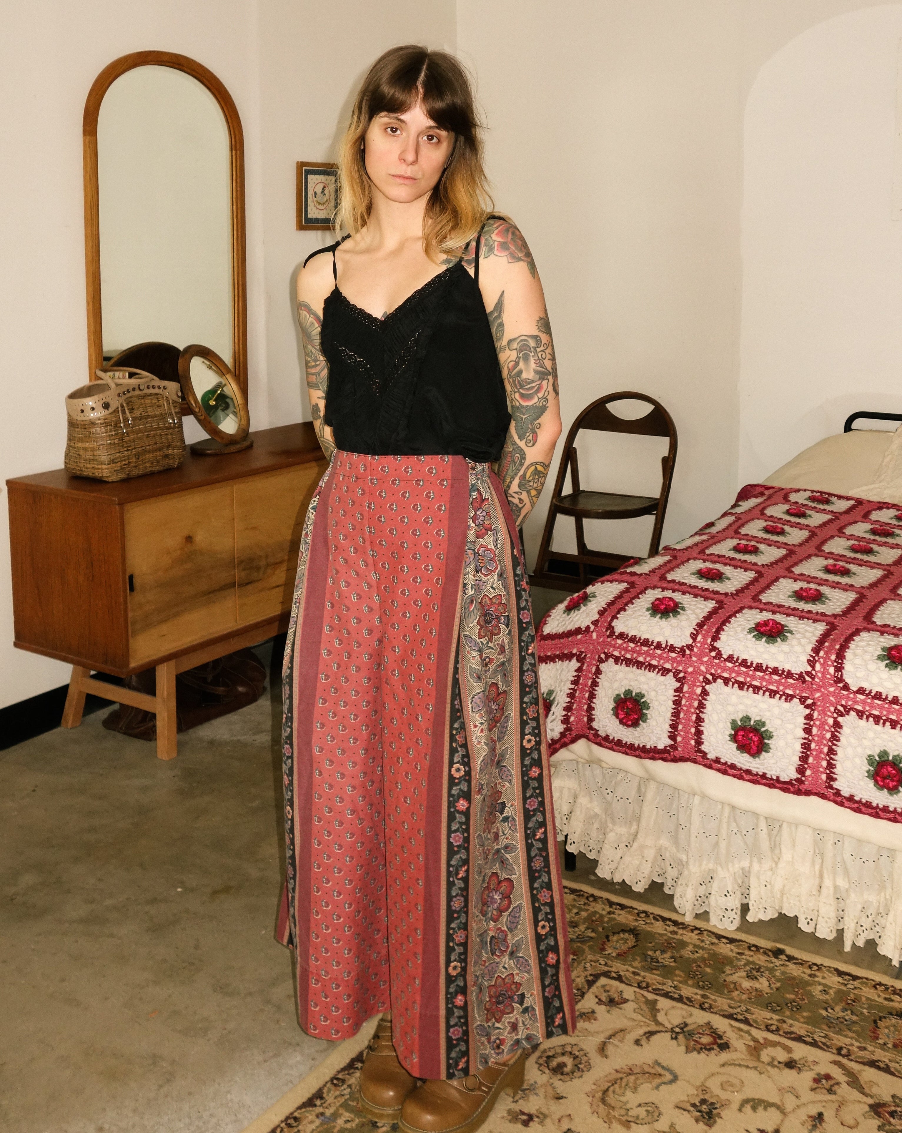 Rhubarb Pillow Pants