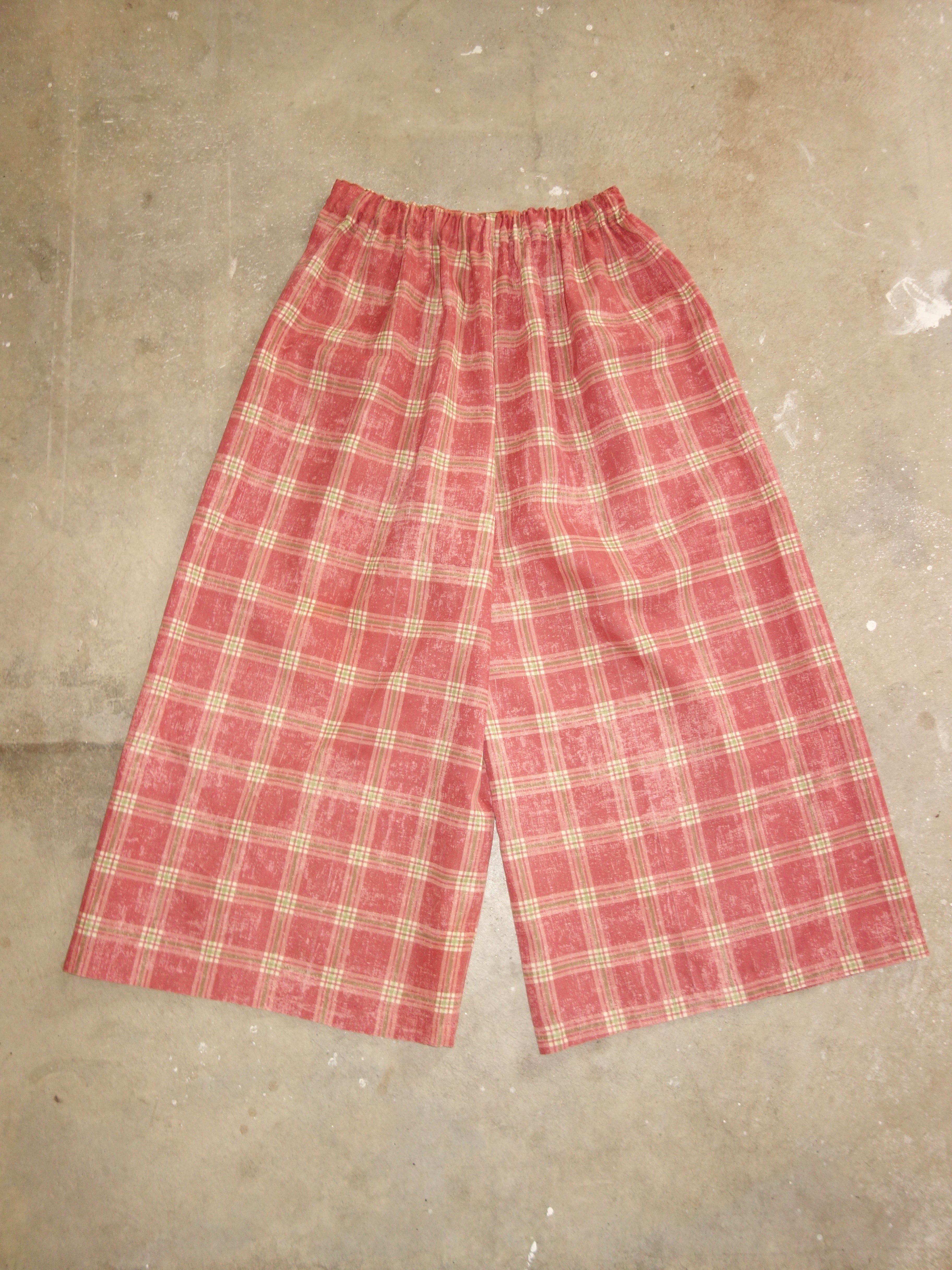 Plaid Pillow Pants