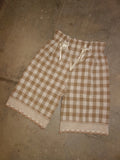 Gingham Shorts