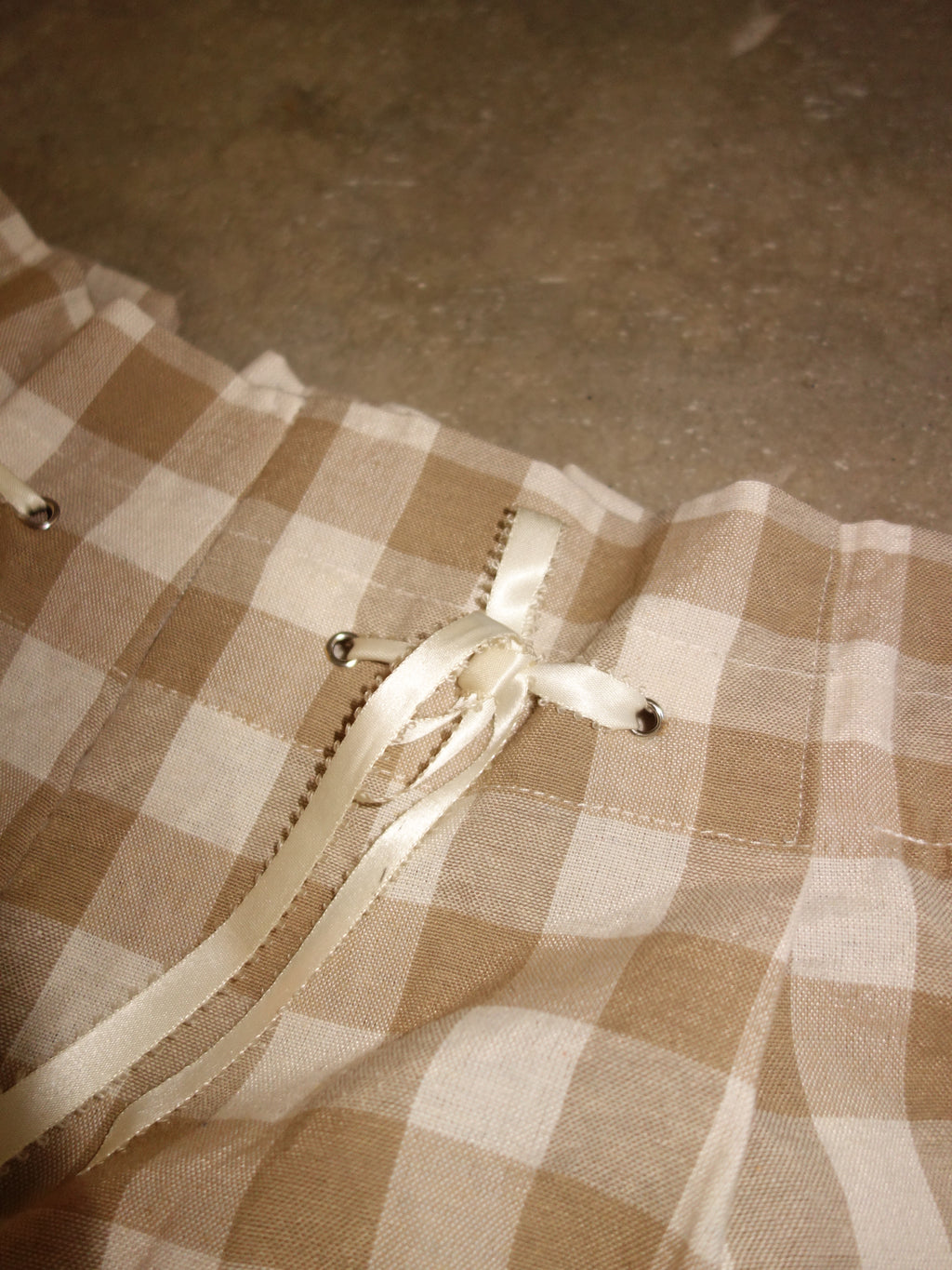 Gingham Shorts