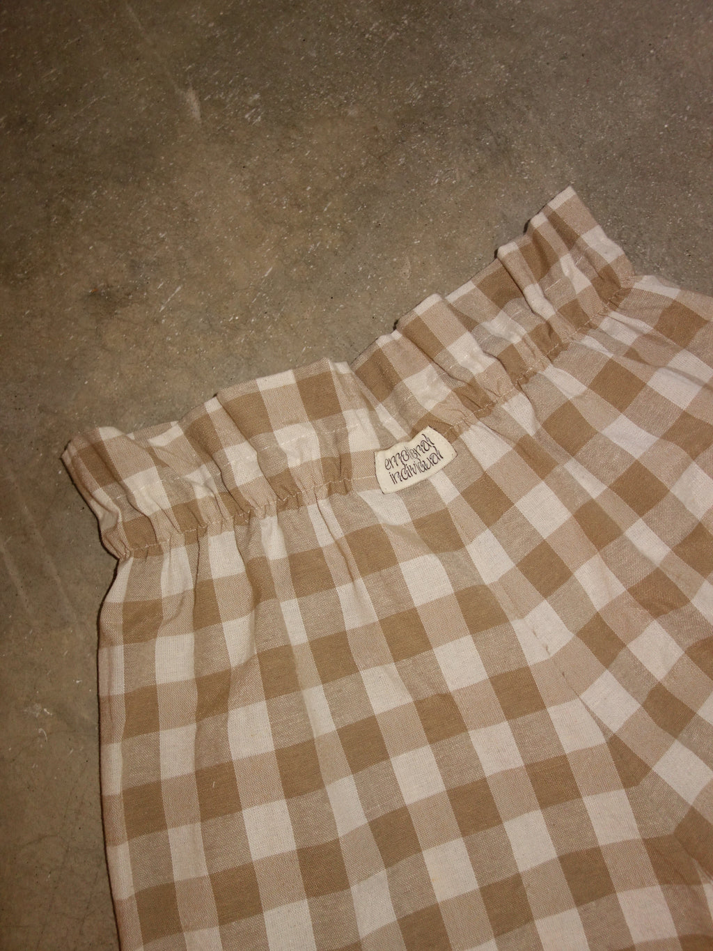 Gingham Shorts