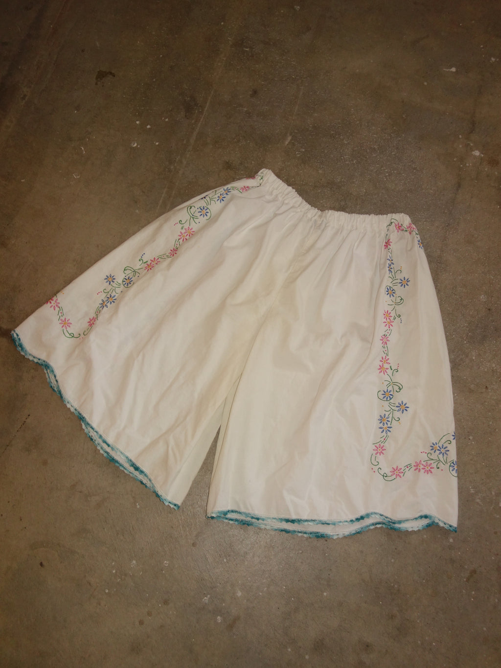 Floral Jorts