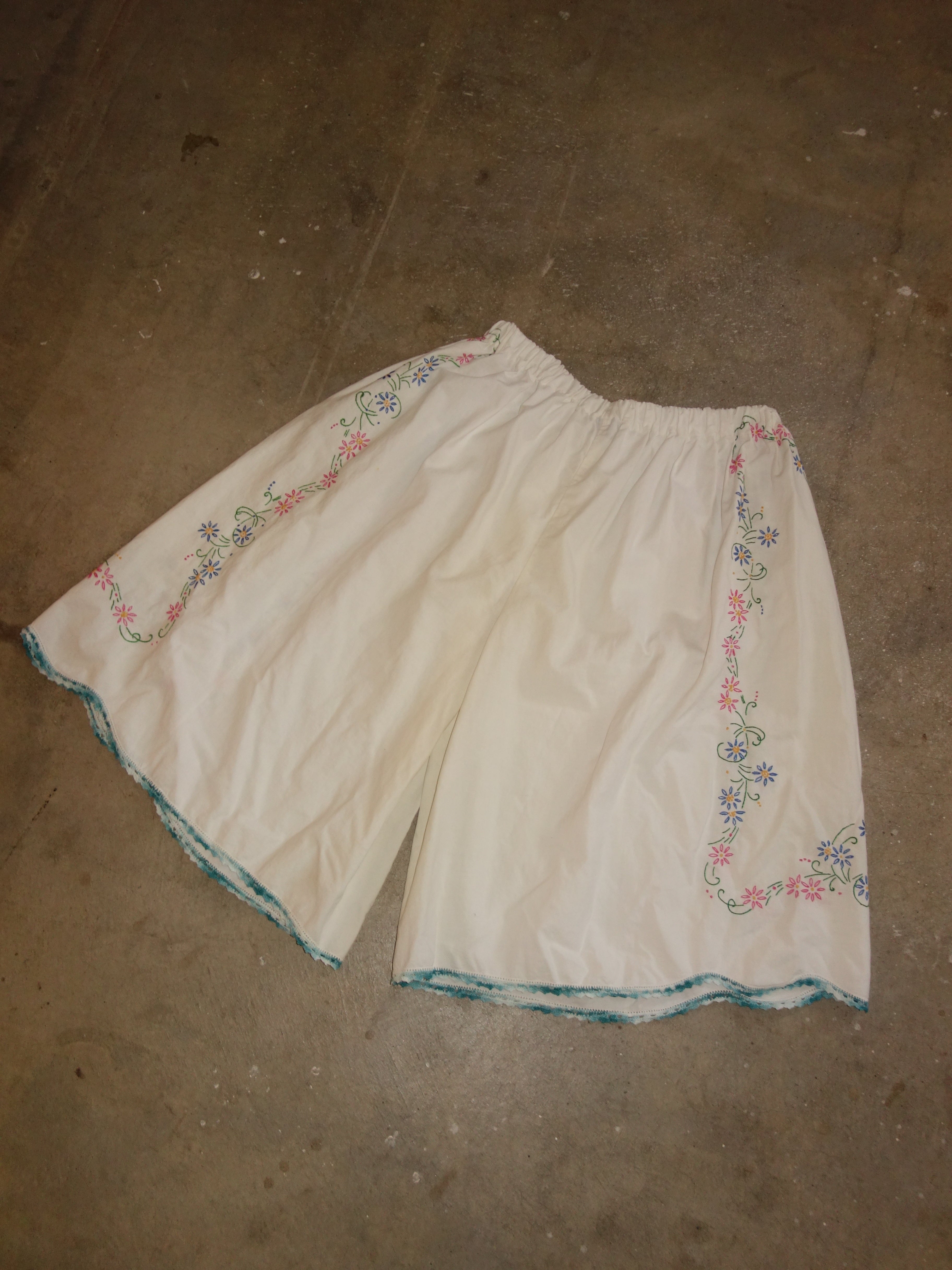 Floral Jorts