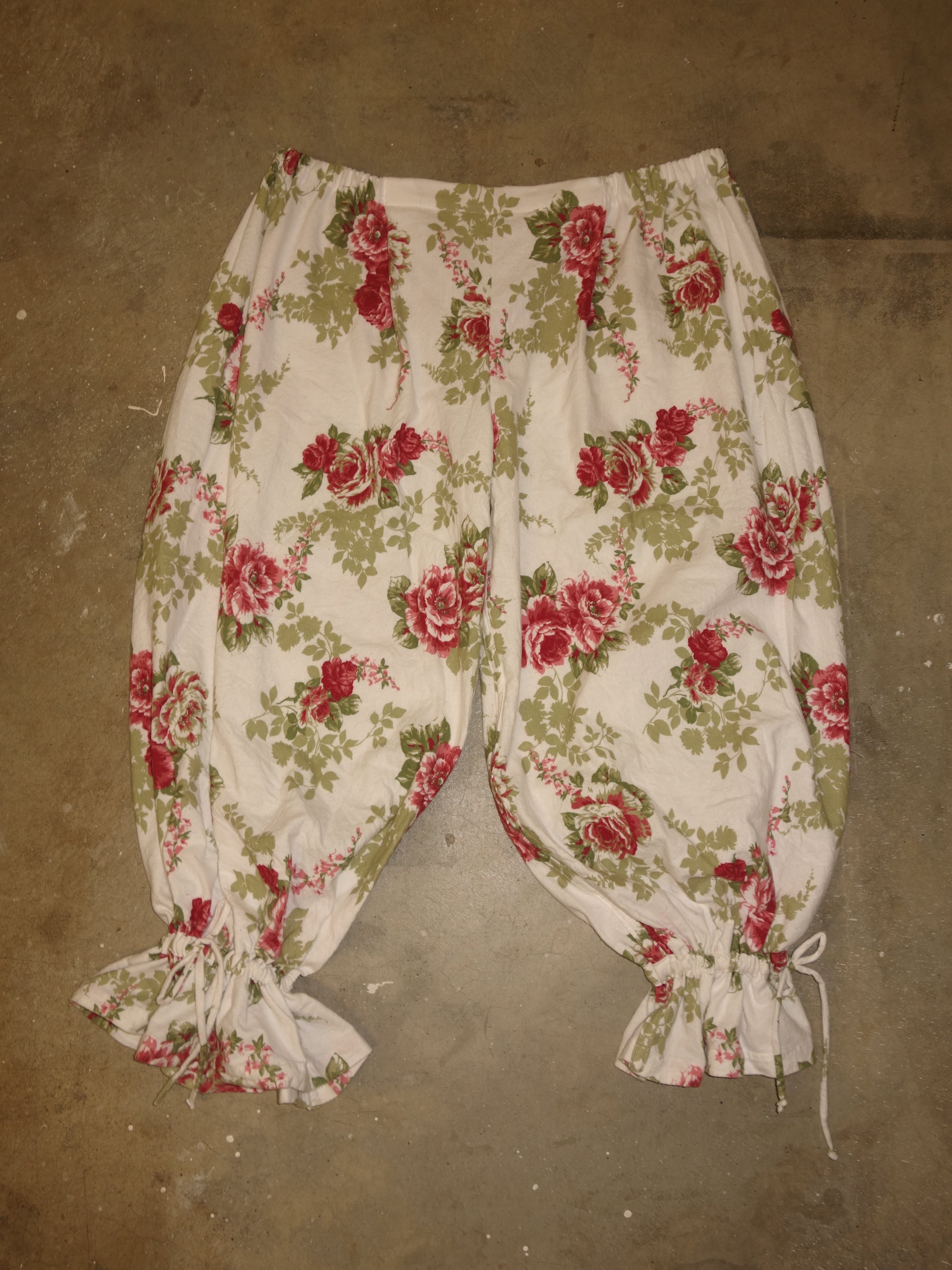 Floral Bloomers Pillow Pants