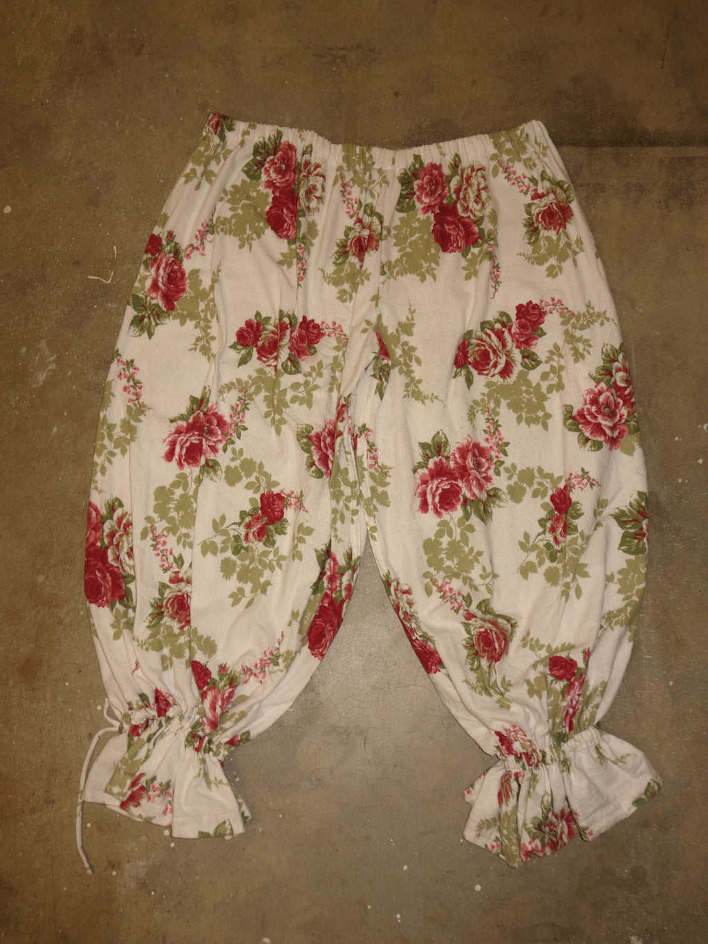 Floral Bloomers Pillow Pants