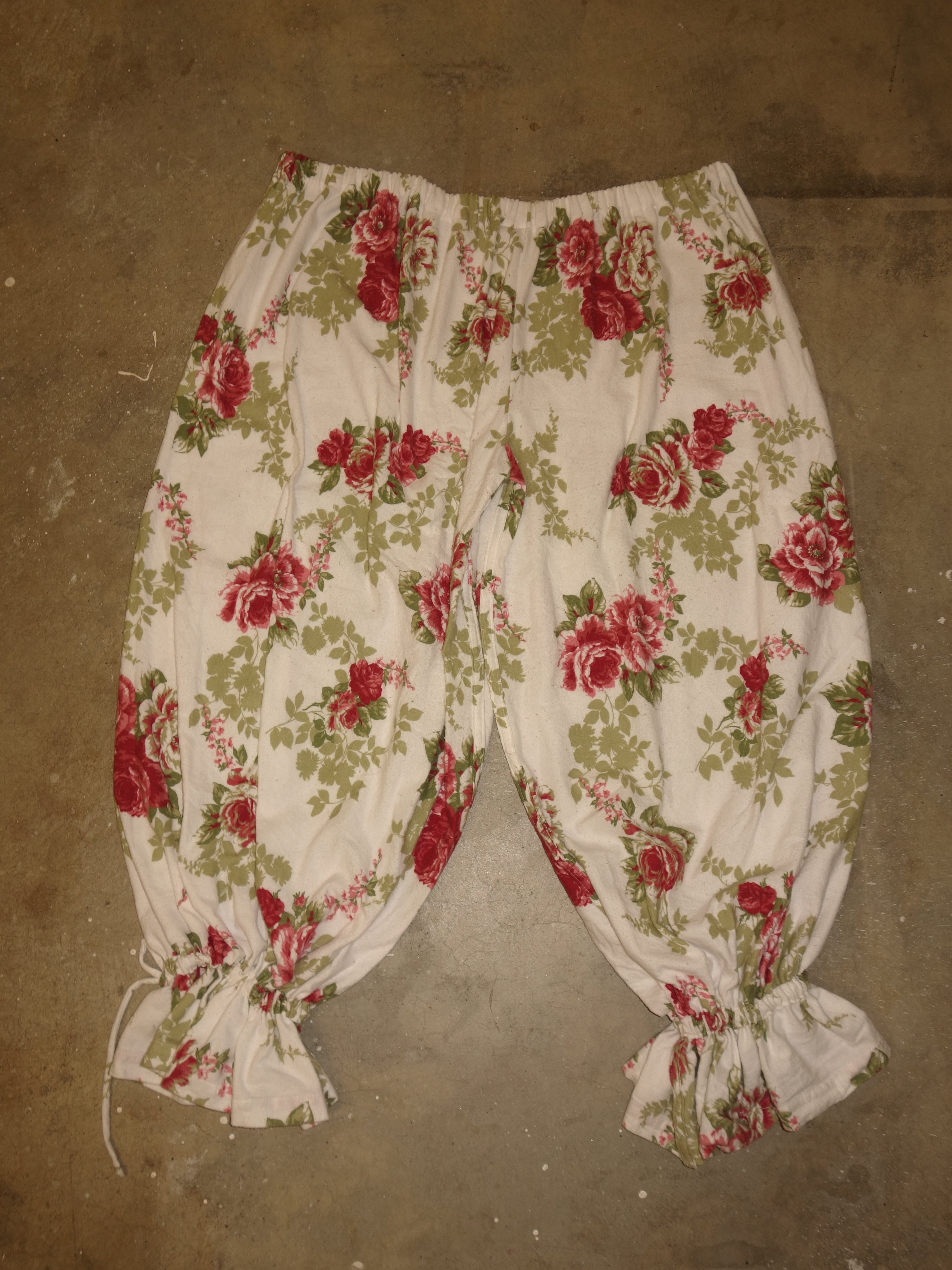 Floral Bloomers Pillow Pants