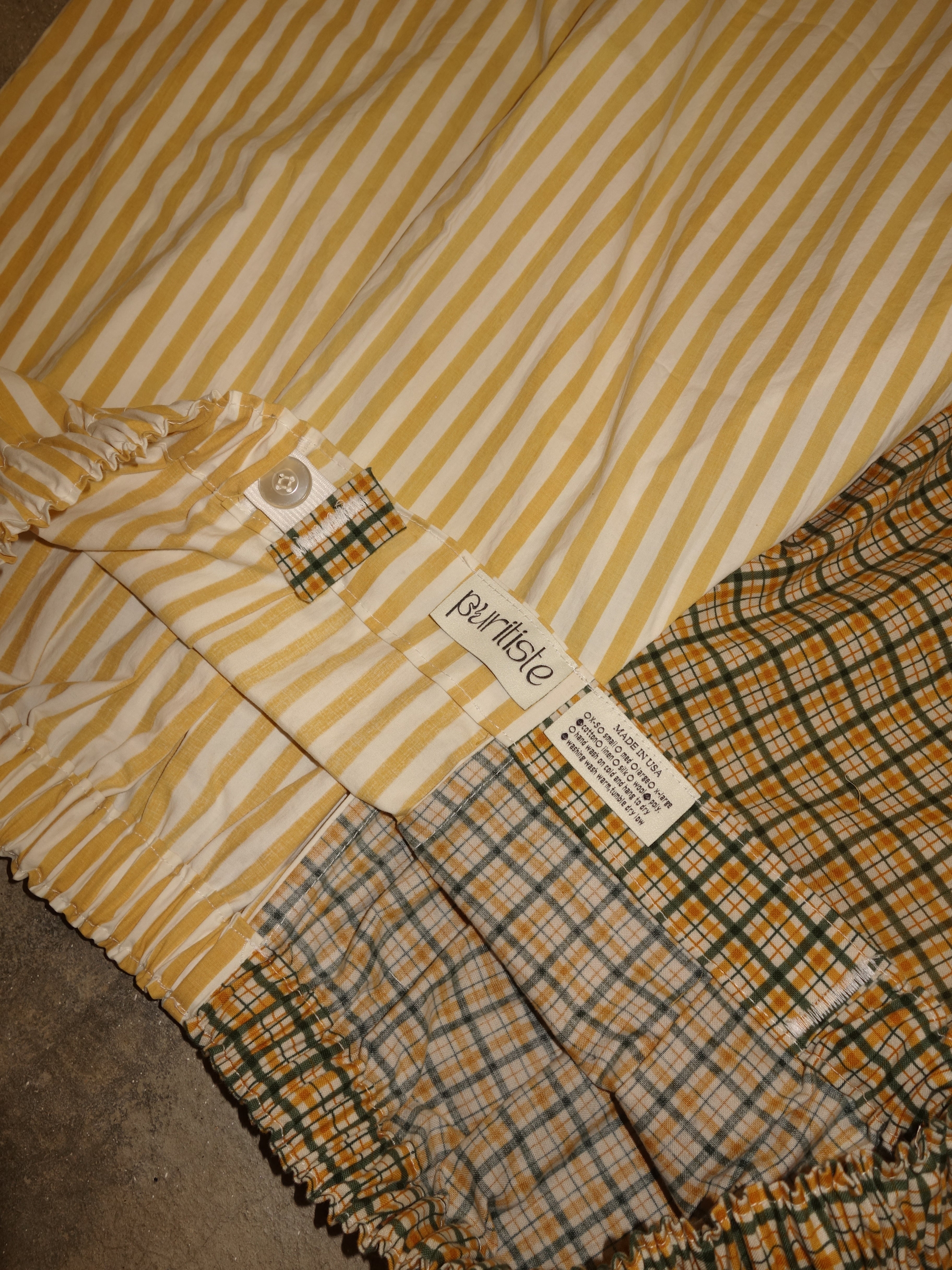 Yellow Fever Pillow Pants
