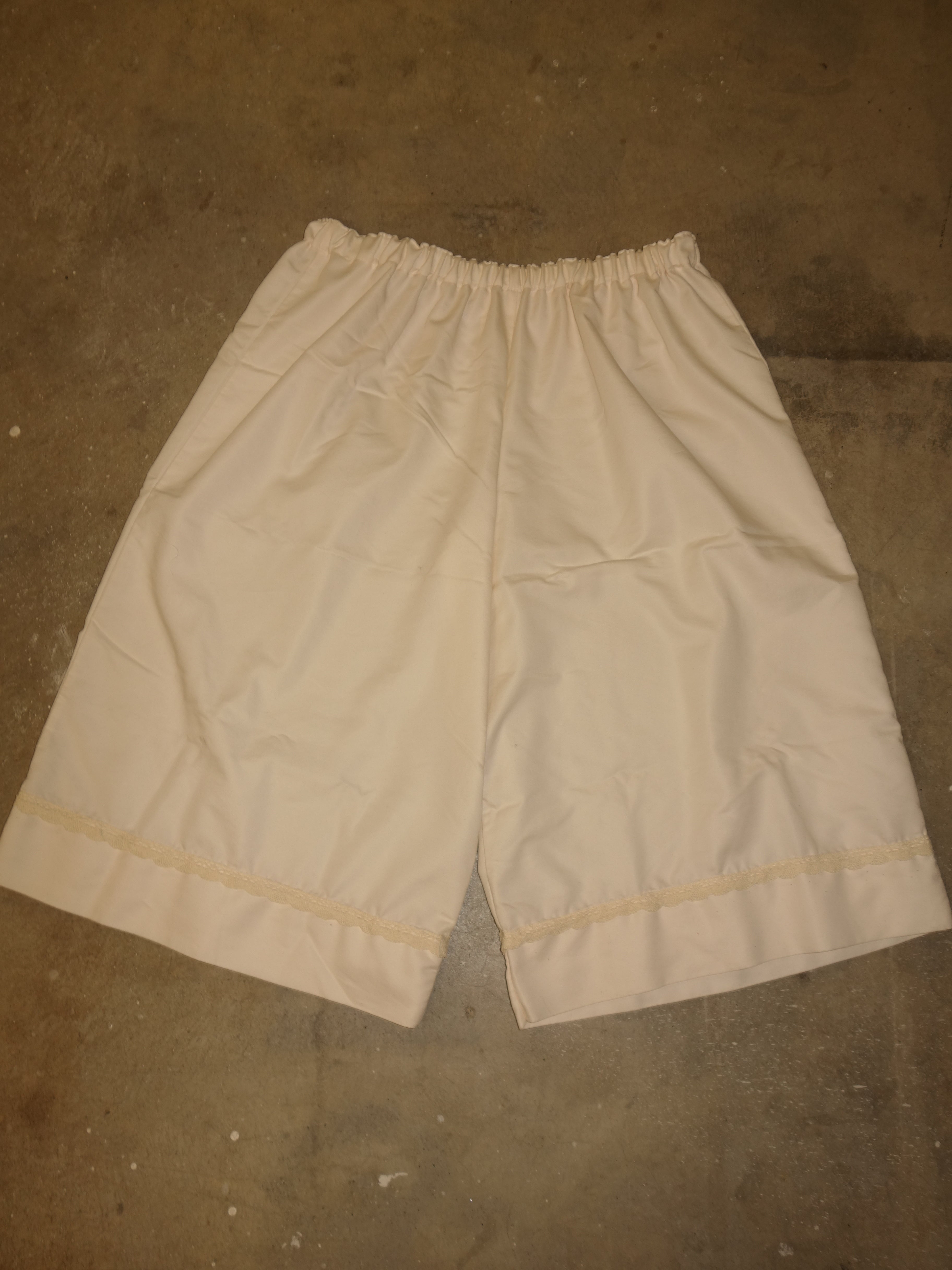 Crochet White Pillow Pants
