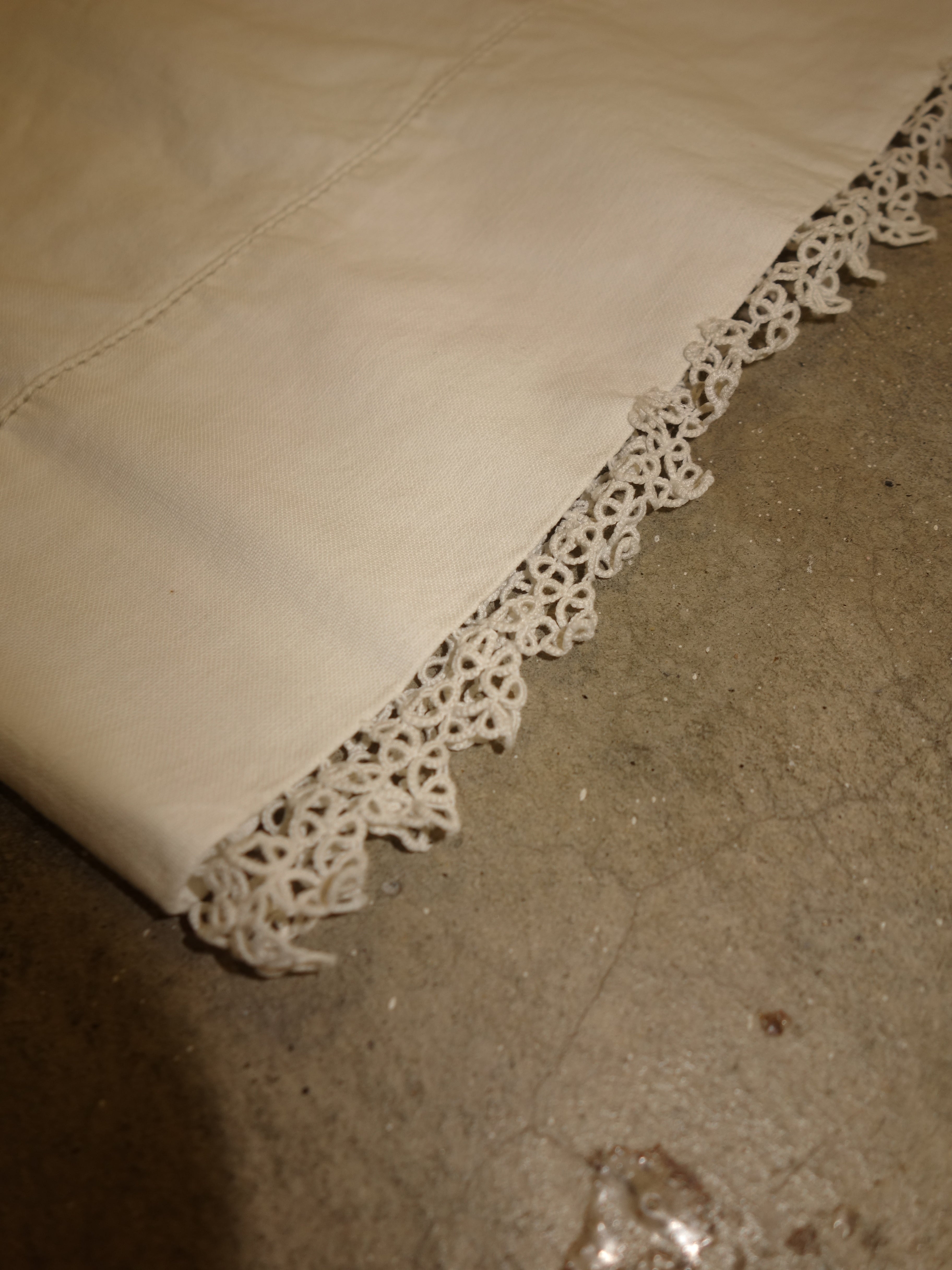 Embroidered Pillow Pants