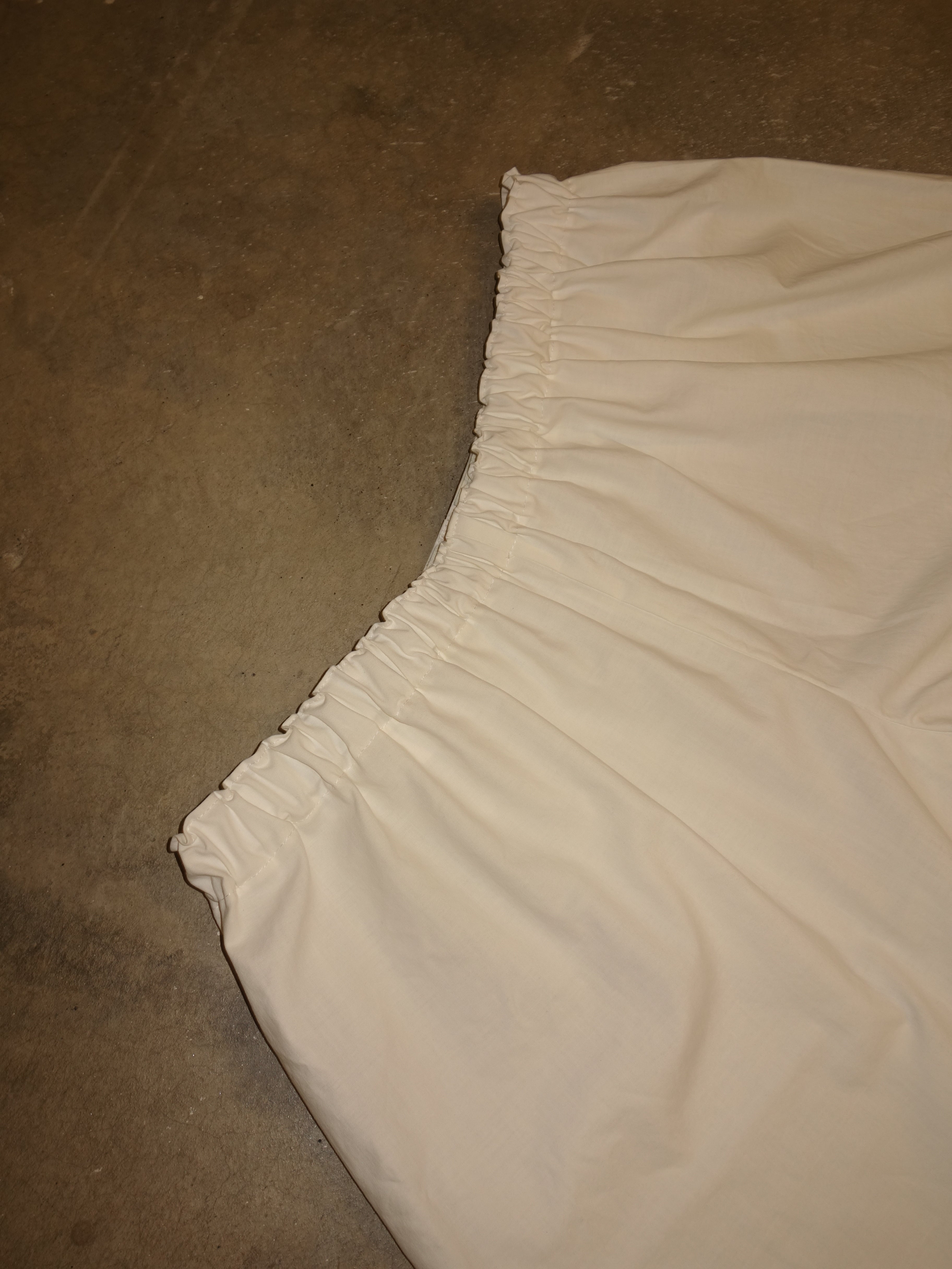 Embroidered Pillow Pants