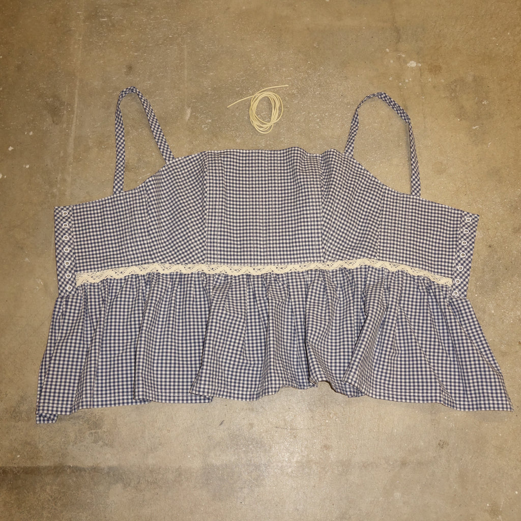 Gingham Corset