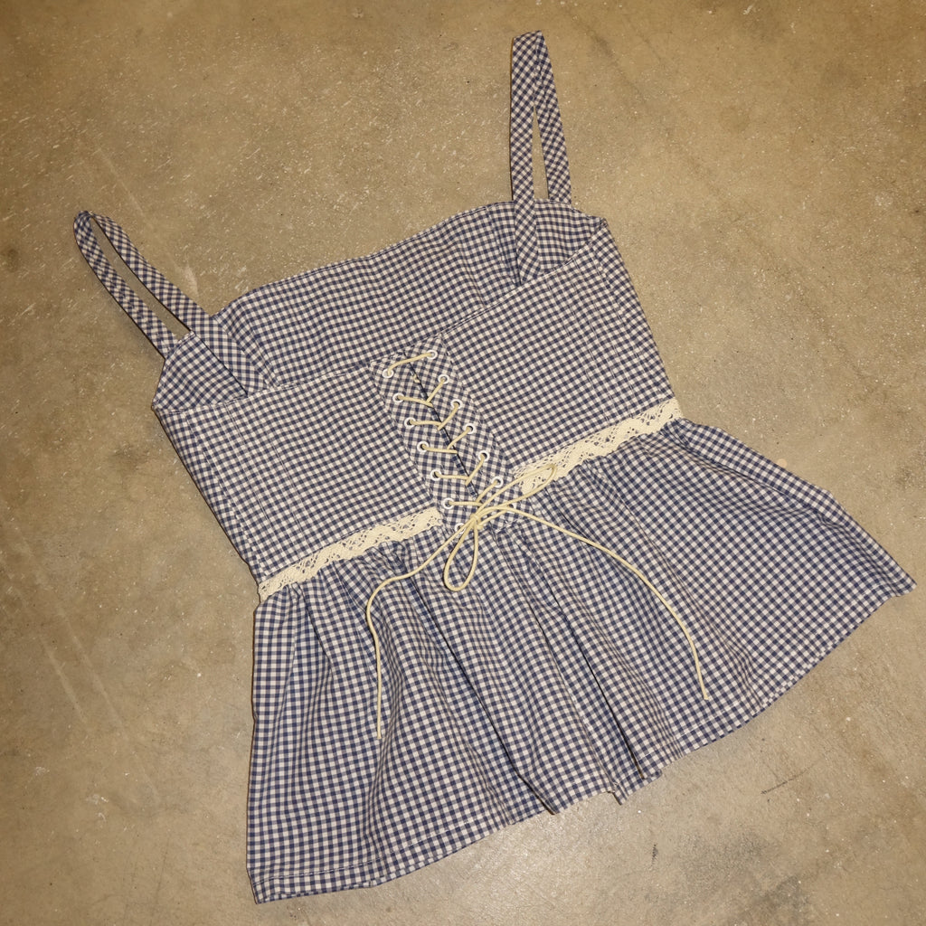Gingham Corset