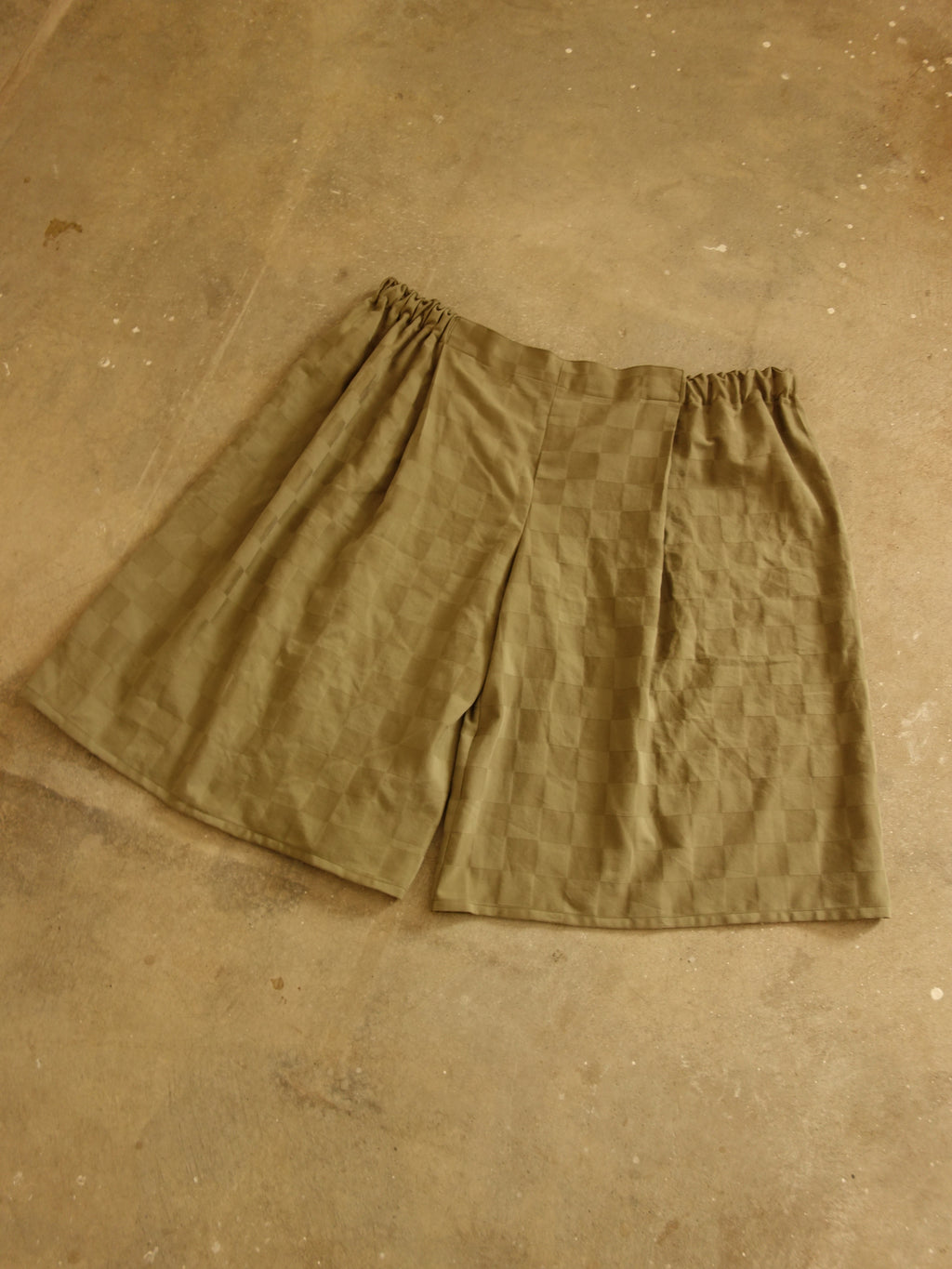 Checkered Pillow Pants