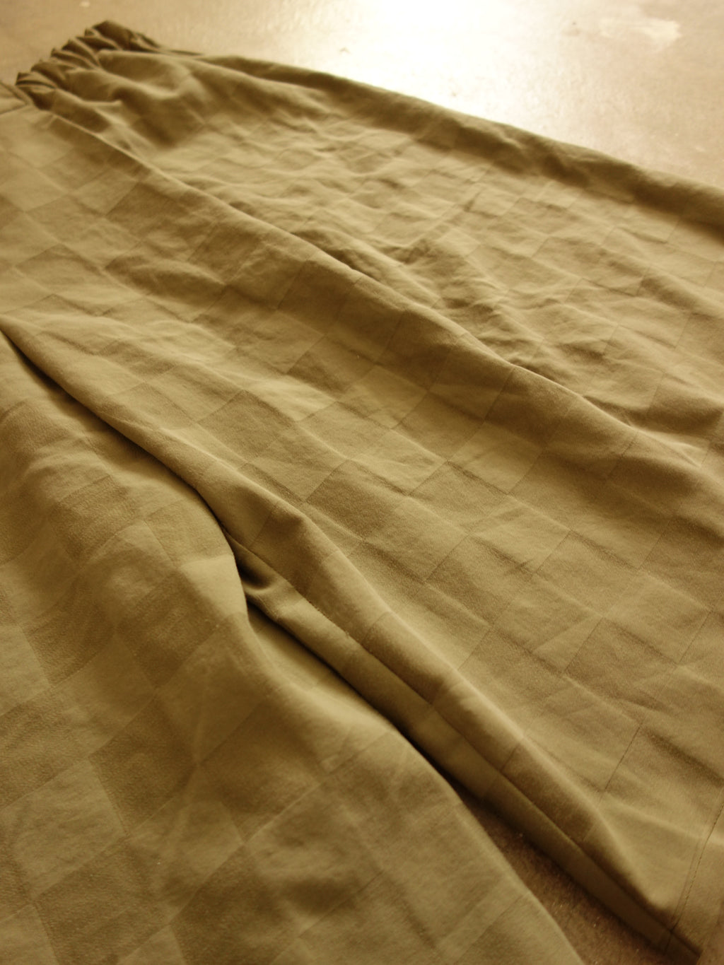 Checkered Pillow Pants