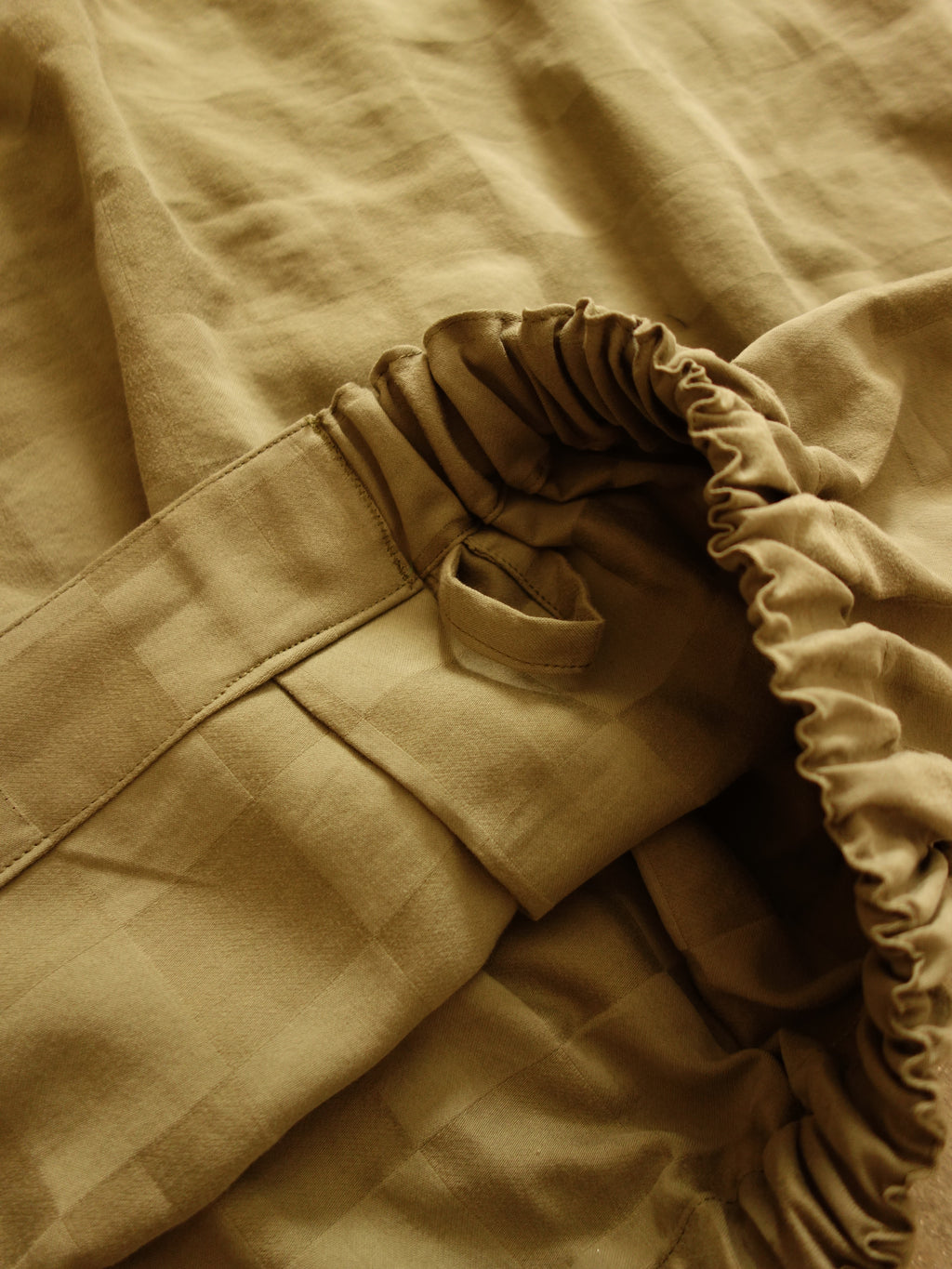 Checkered Pillow Pants