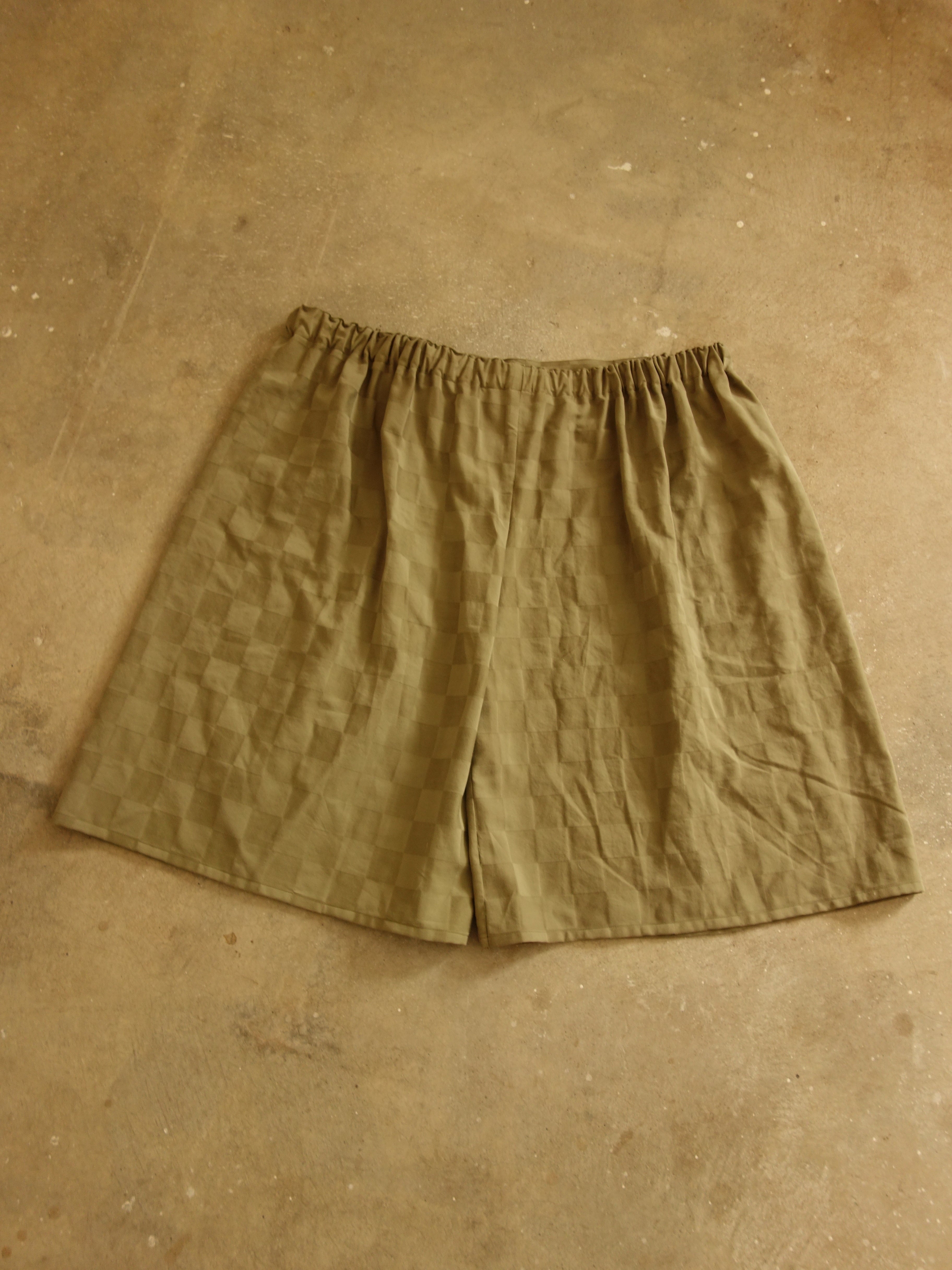 Checkered Pillow Pants