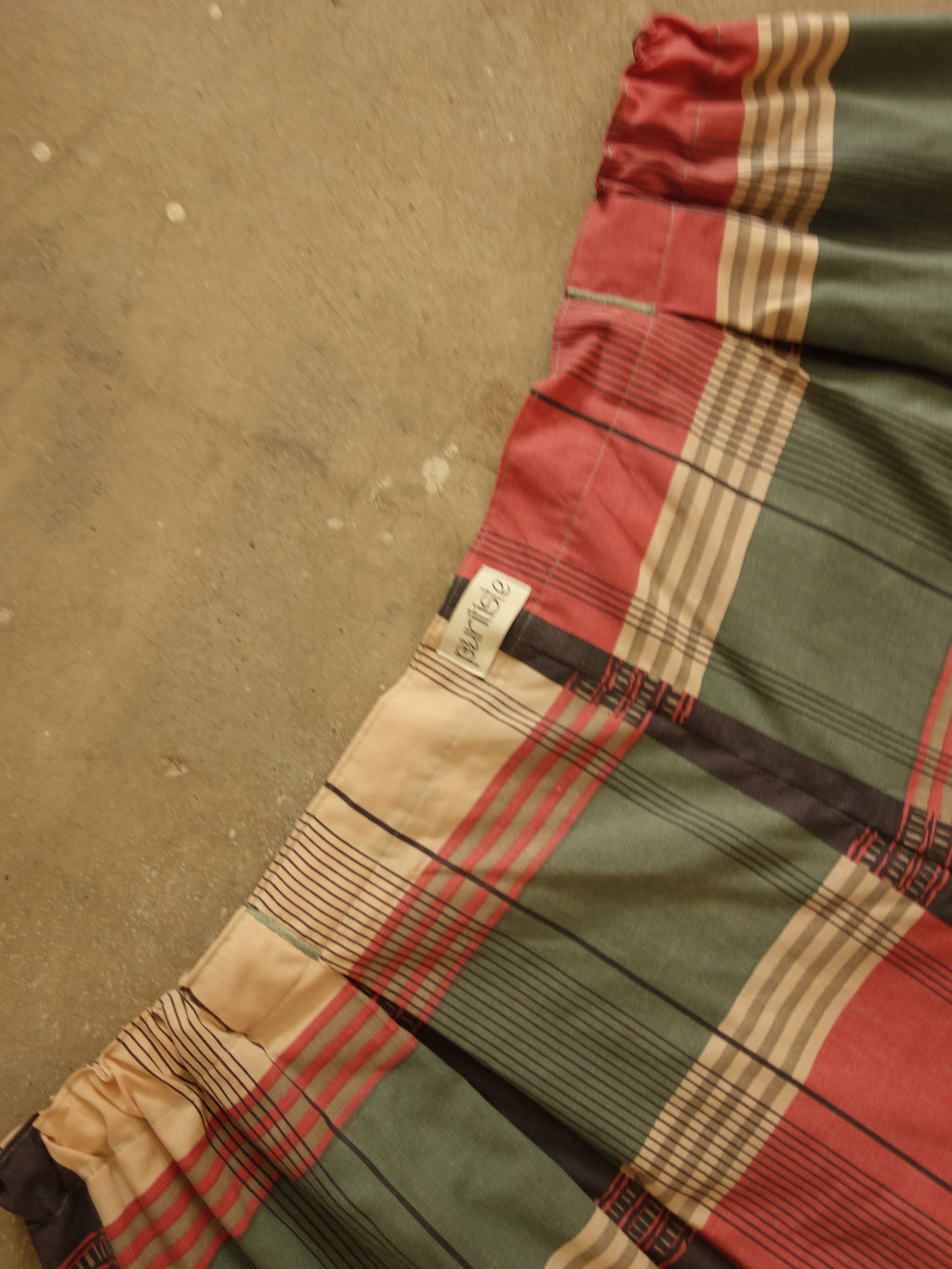 [plus] Plaid Pillow Pants