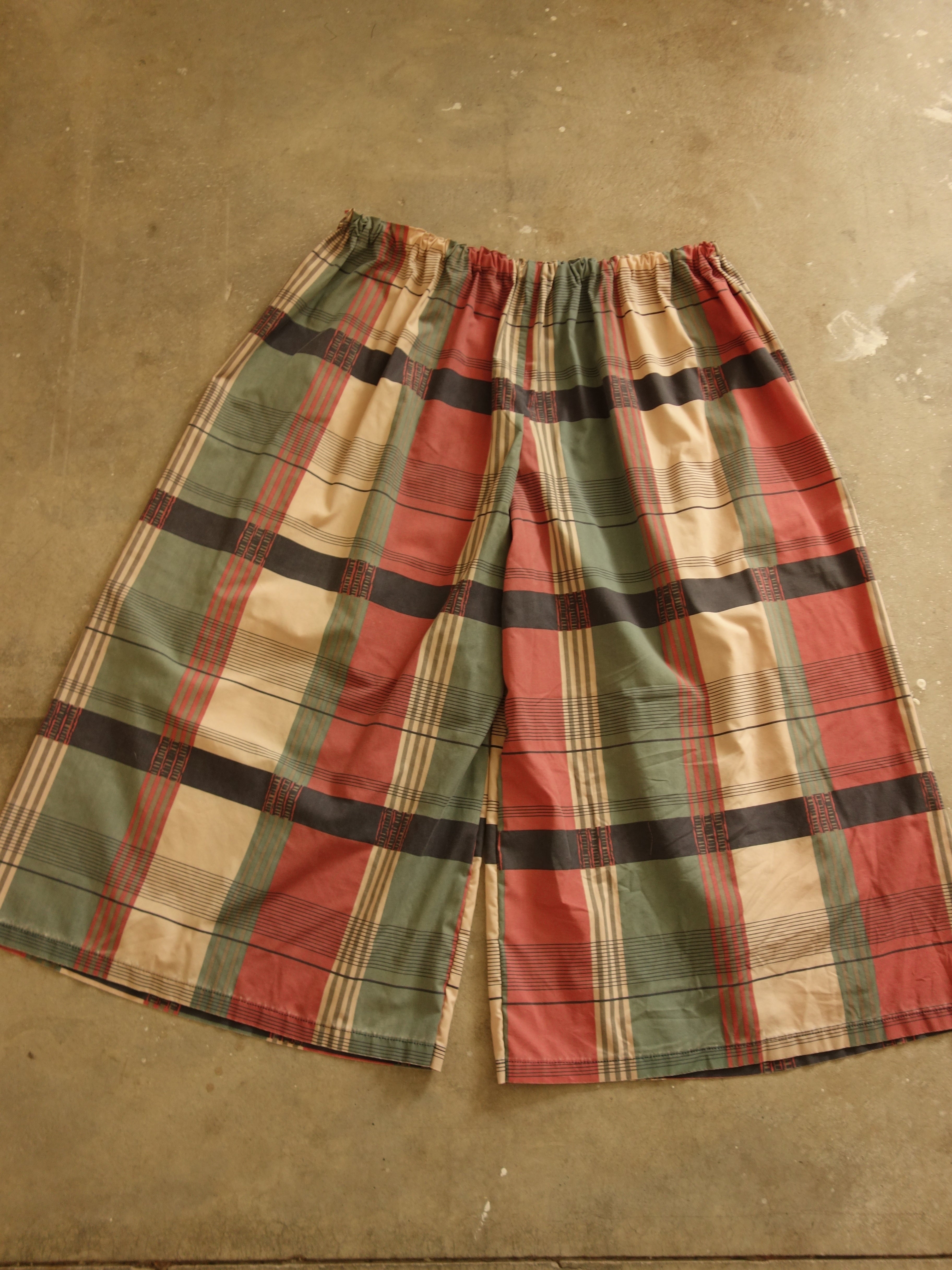 Plaid Pillow Pants