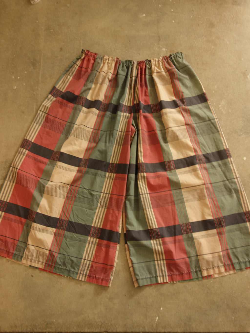 Plaid Pillow Pants