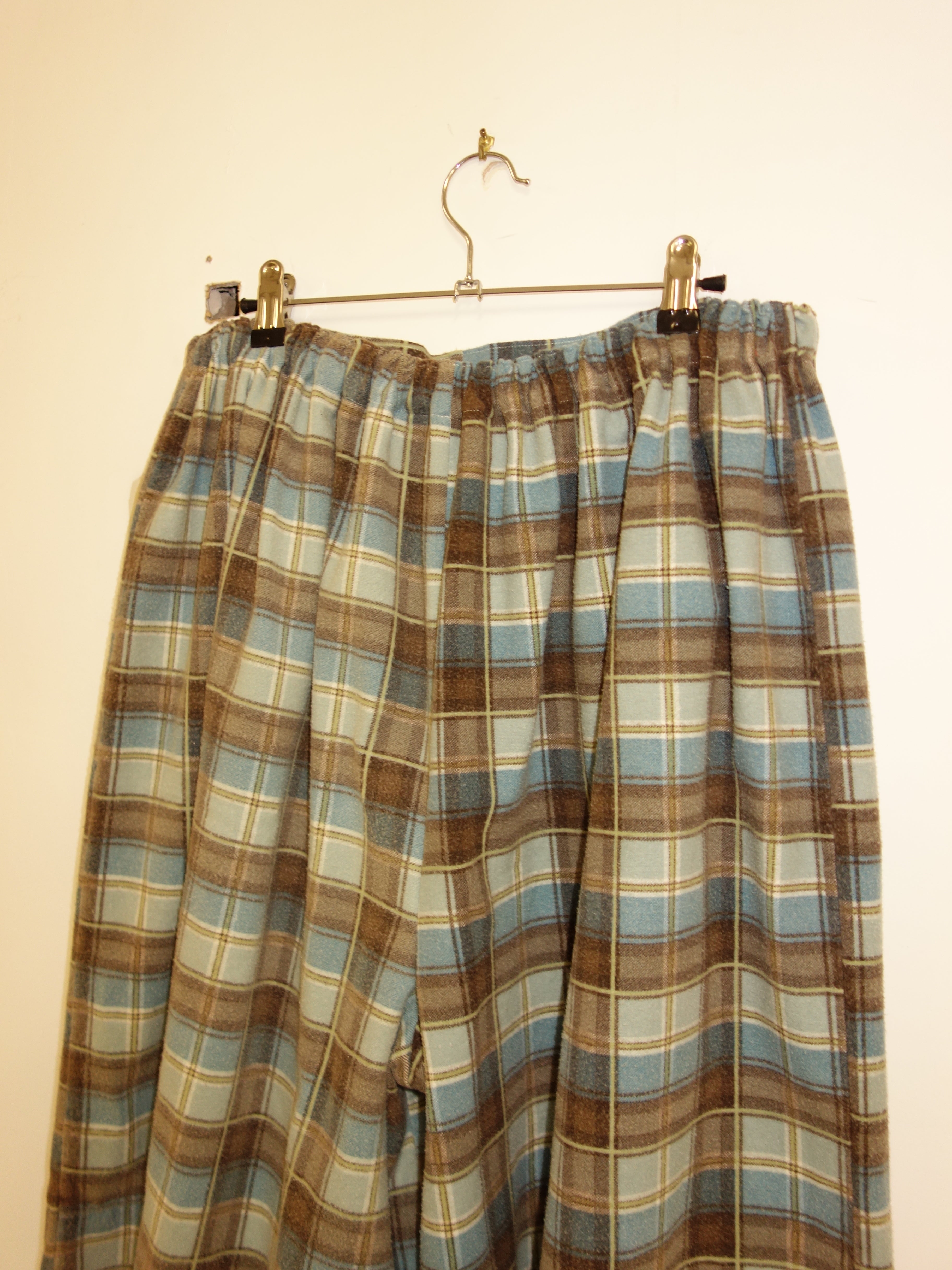 Plaid Pillow Pants