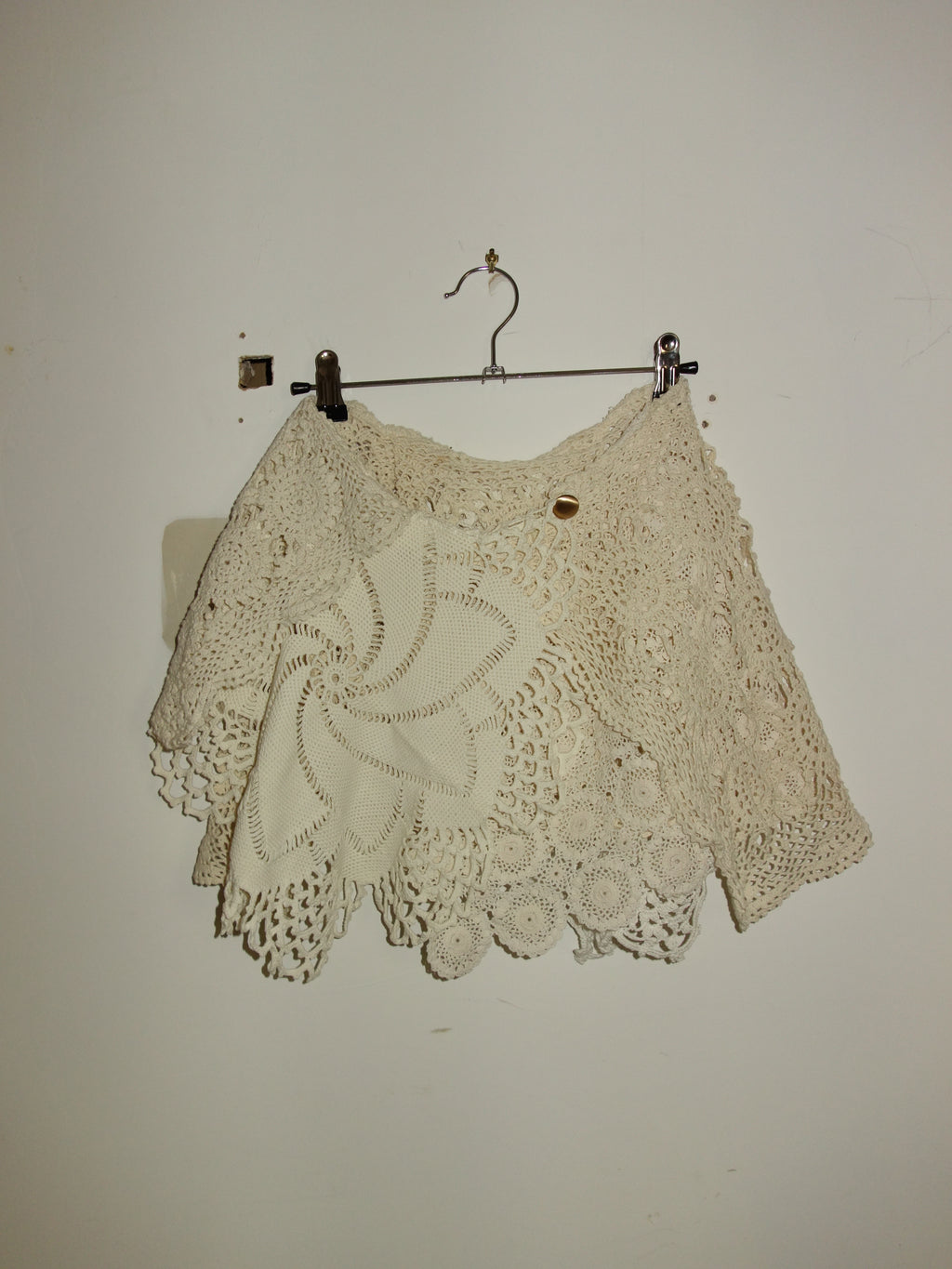 Doily Mini Skirt