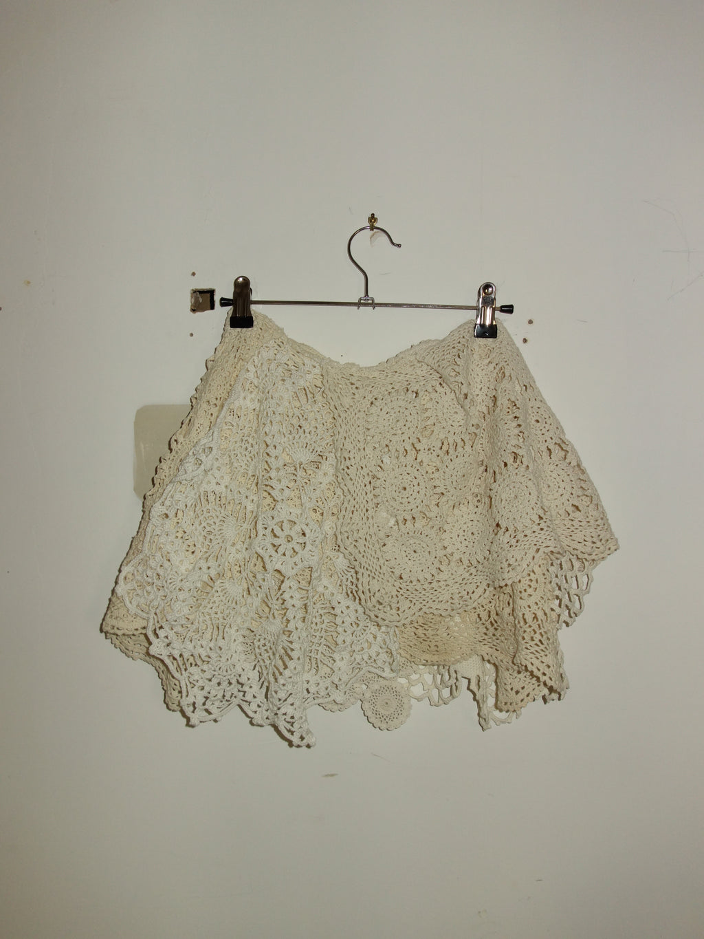Doily Mini Skirt