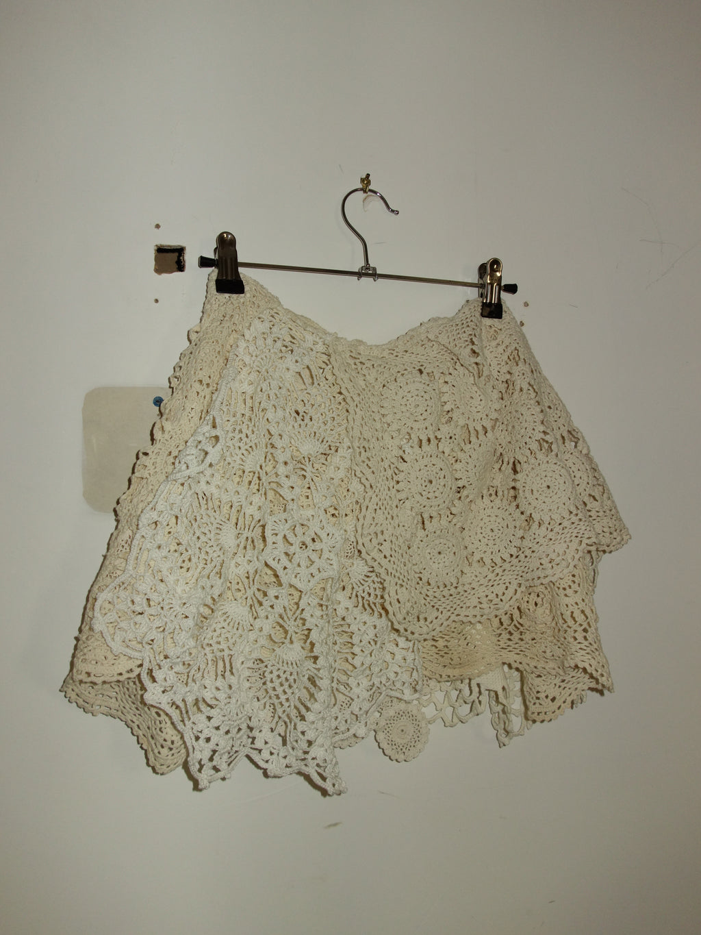 Doily Mini Skirt