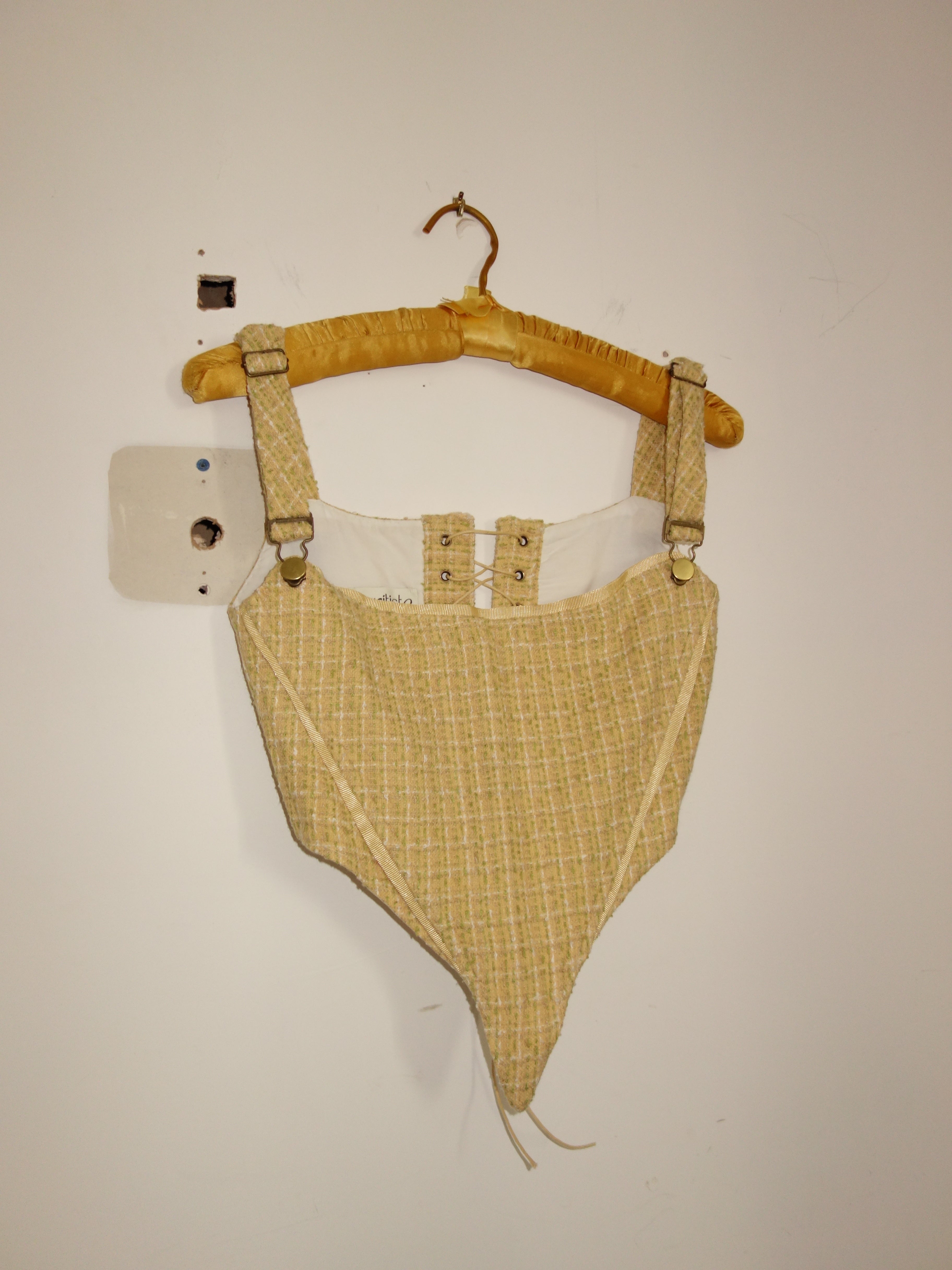 [xs] Silk Tweed Corset