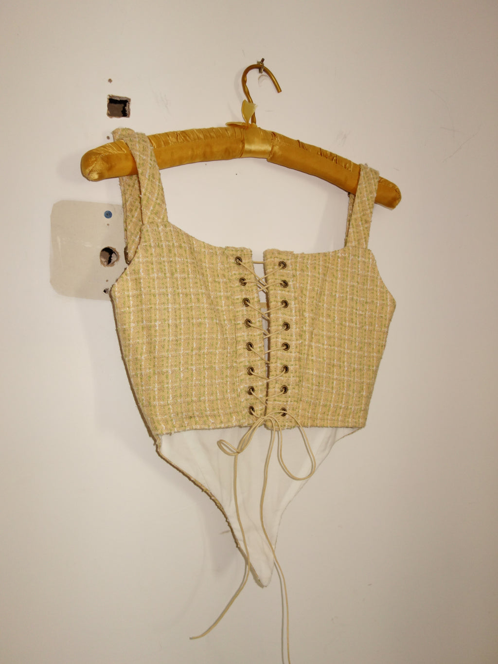 [xs] Silk Tweed Corset