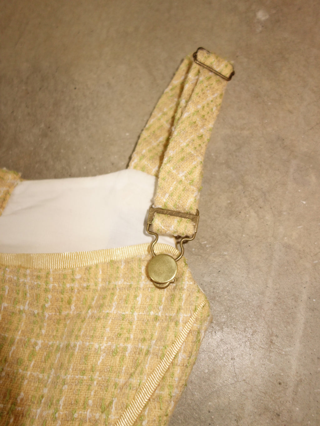 [xs] Silk Tweed Corset