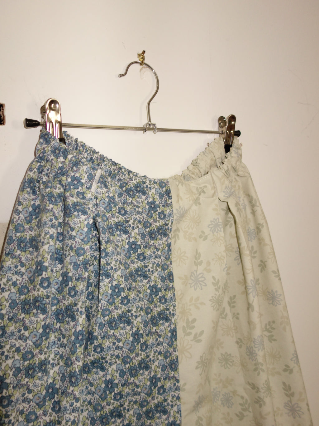 winter blues pillow pants
