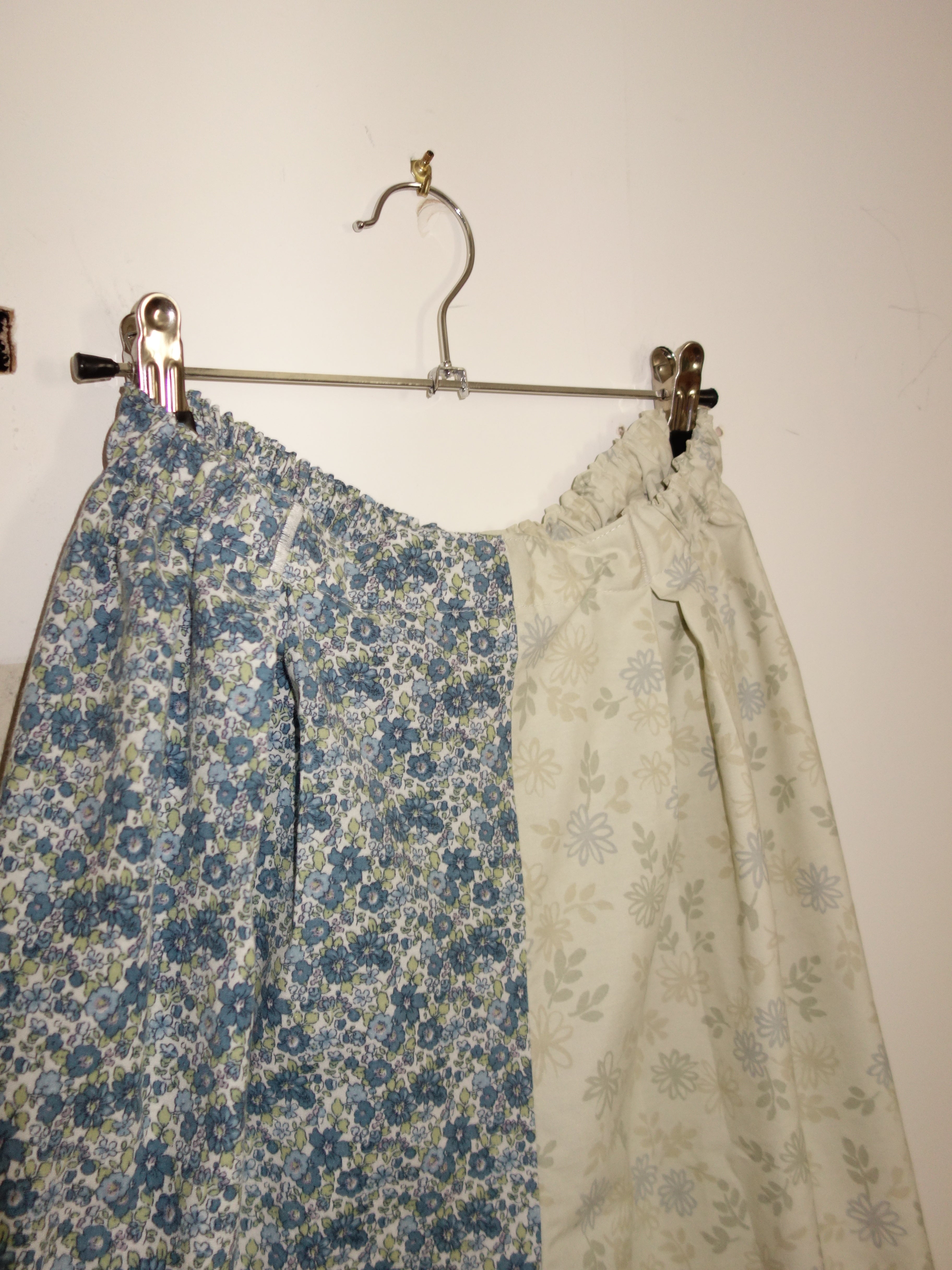 winter blues pillow pants