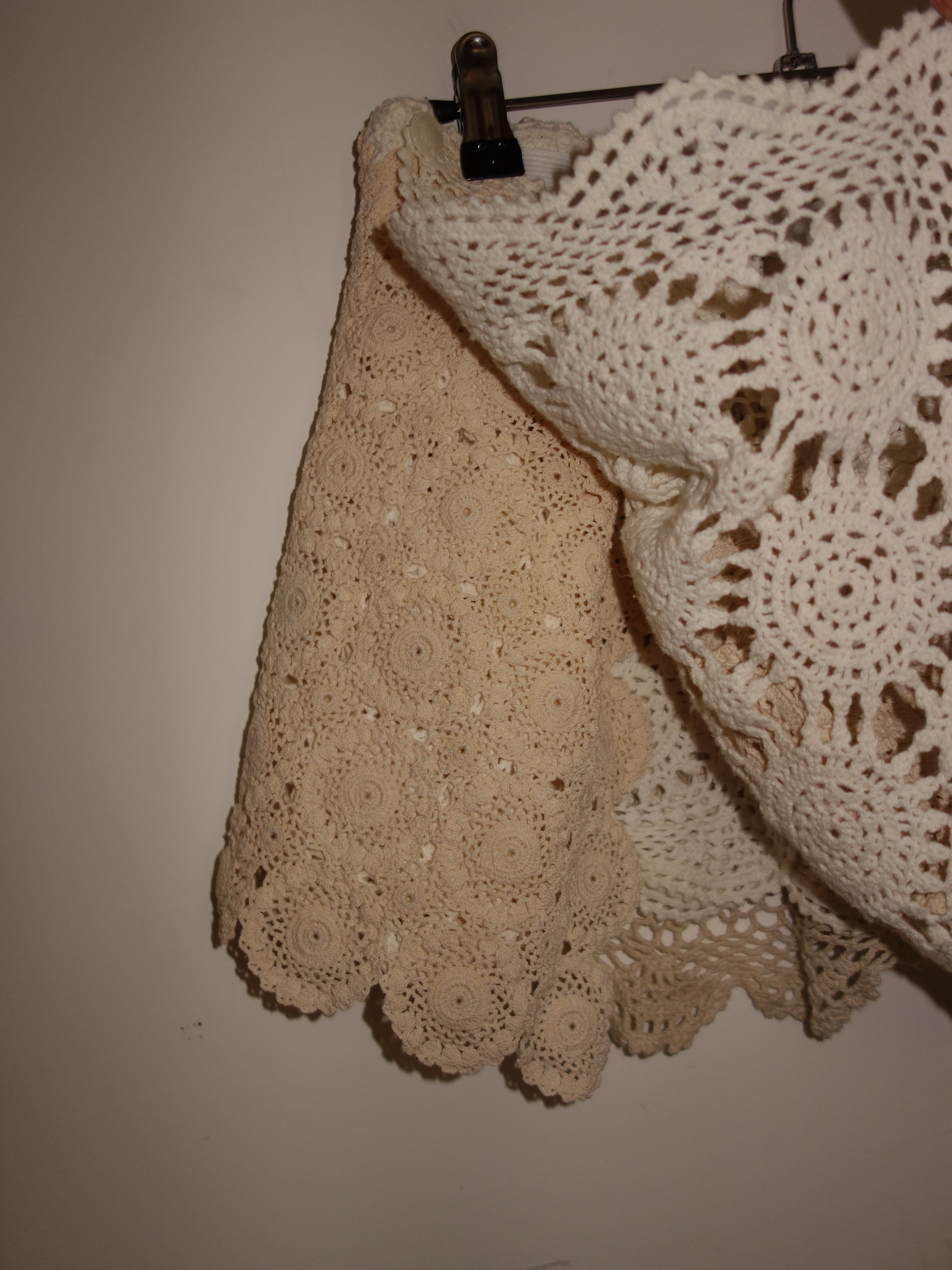 [xs/s] doily mini skirt