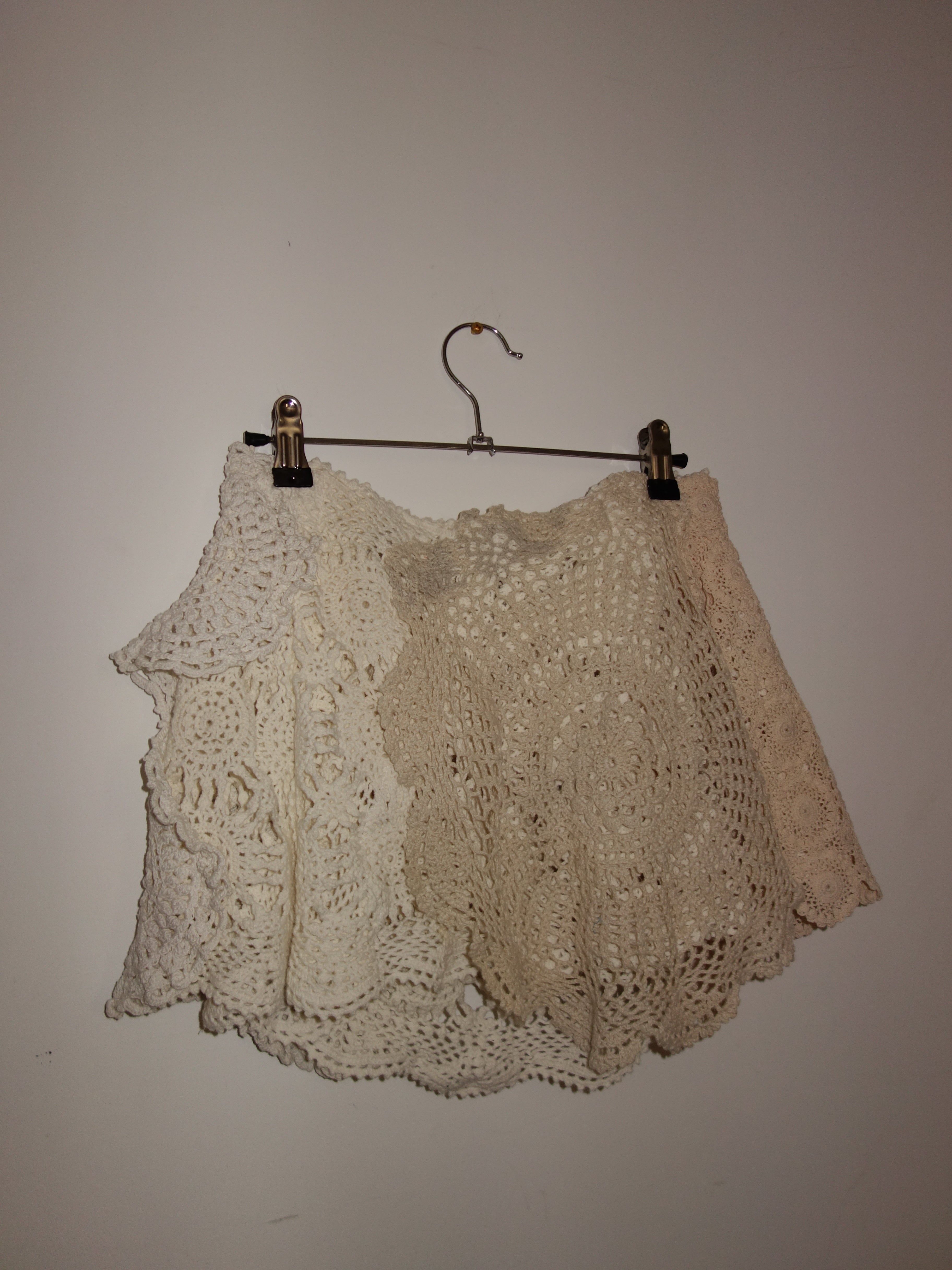 [xs/s] doily mini skirt