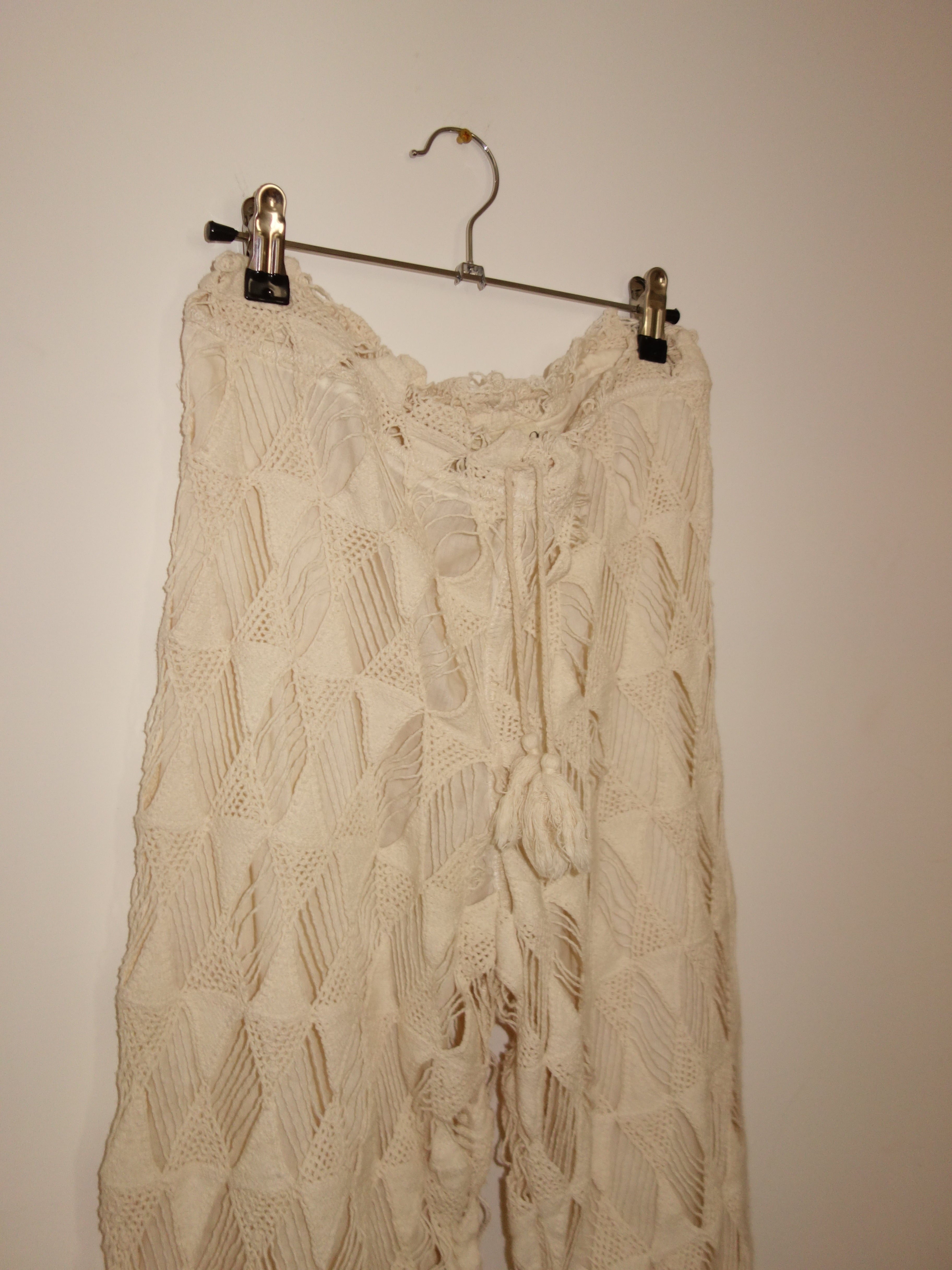 [xs] crochet pants
