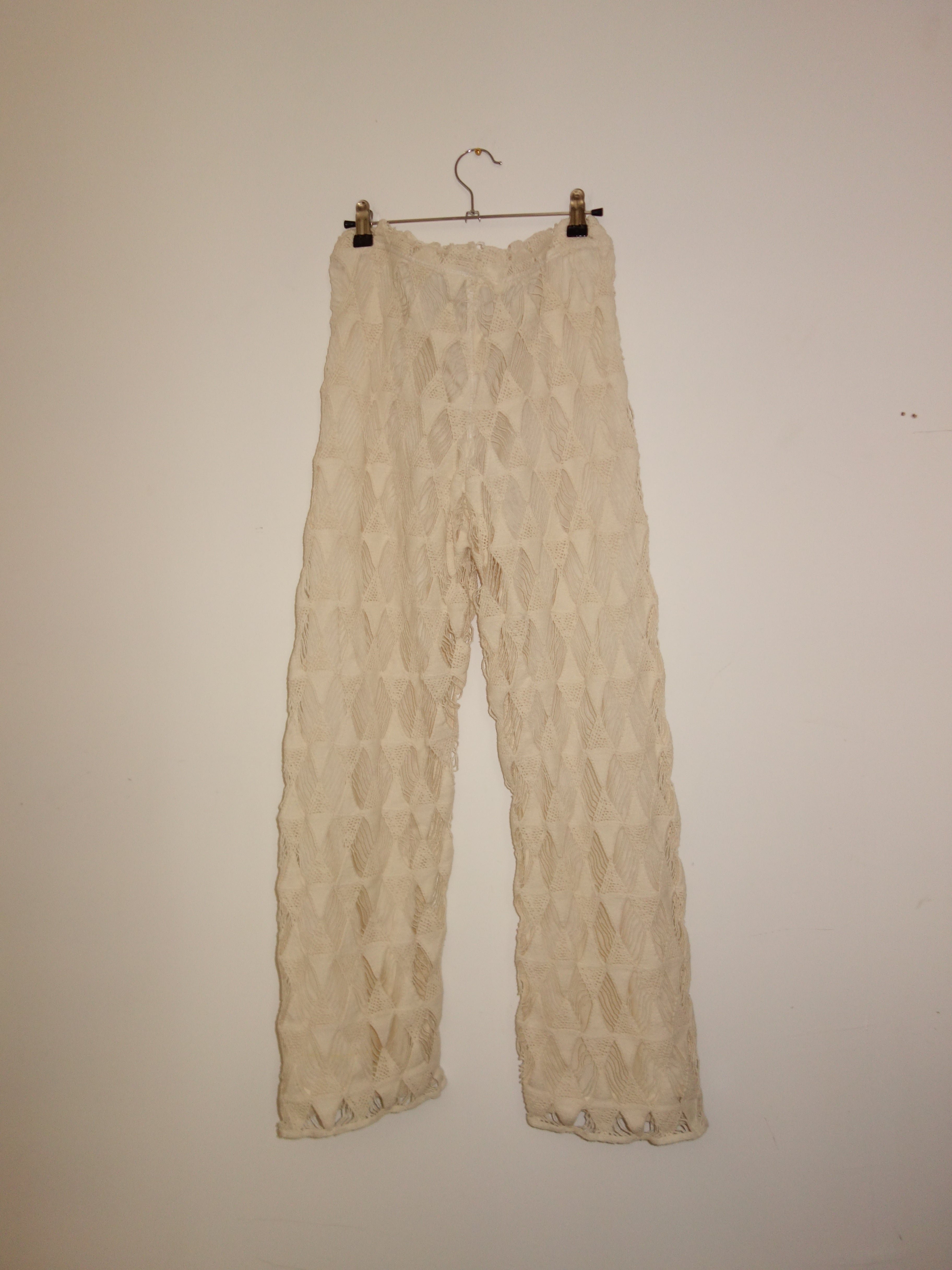 [xs] crochet pants