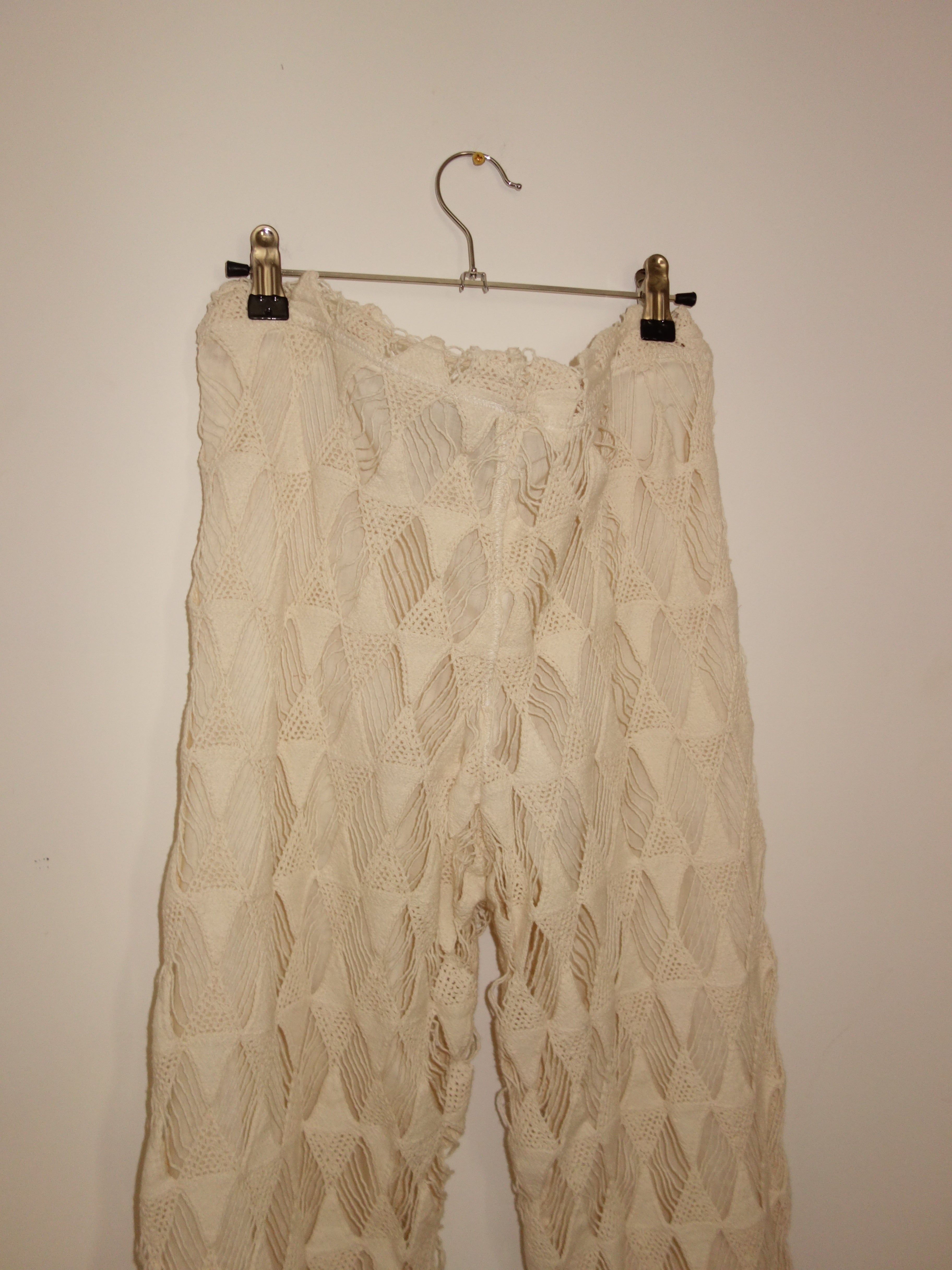 [xs] crochet pants