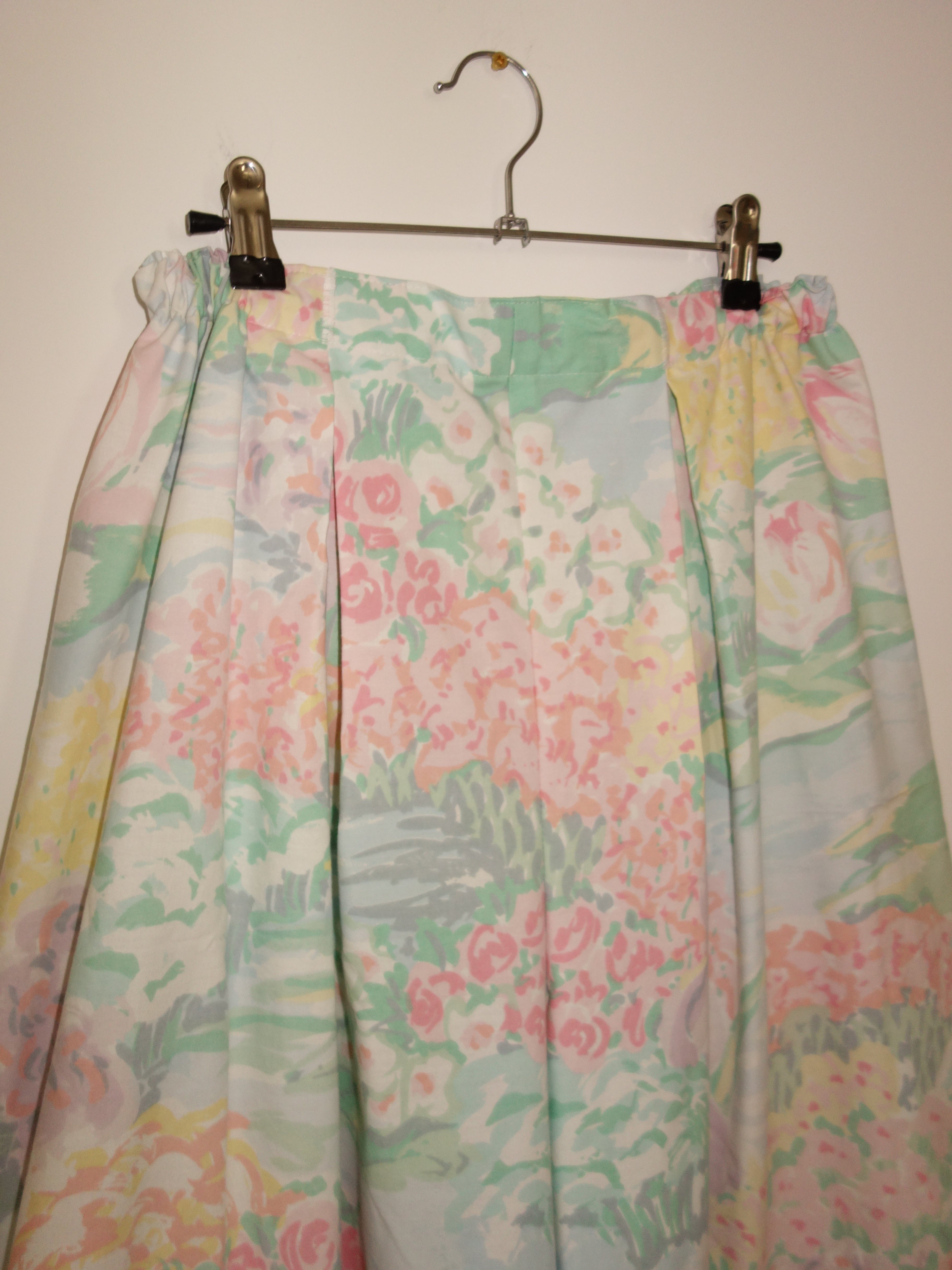 Neon Flowers Pillow Pants